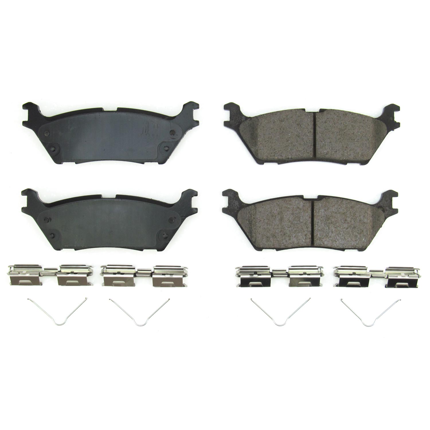 Z17 Low-Dust Ceramic Brake Pads with Hardware