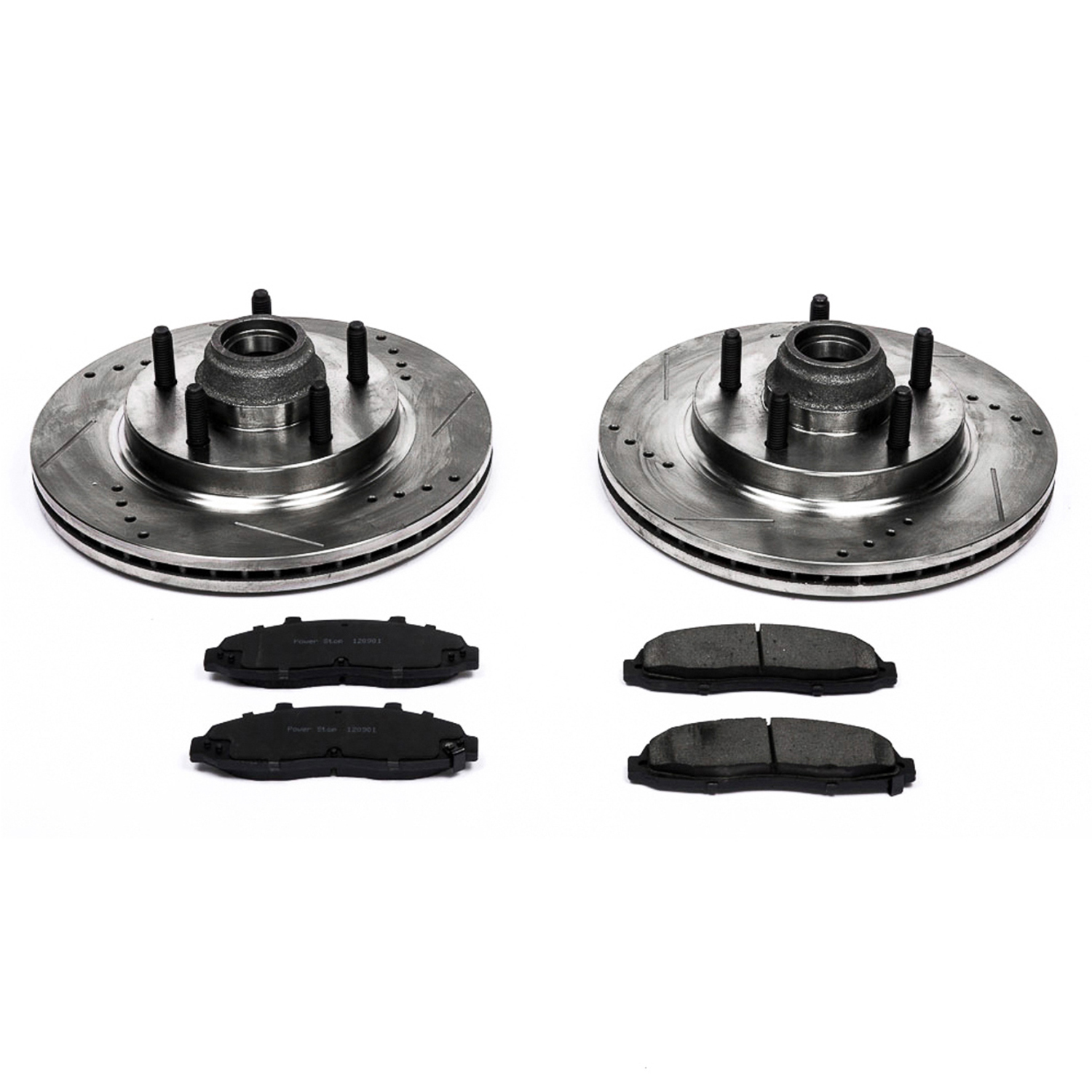 Z23 Daily Driver Carbon-Fiber Ceramic Brake Pad and Drilled & Slotted Rotor Kit