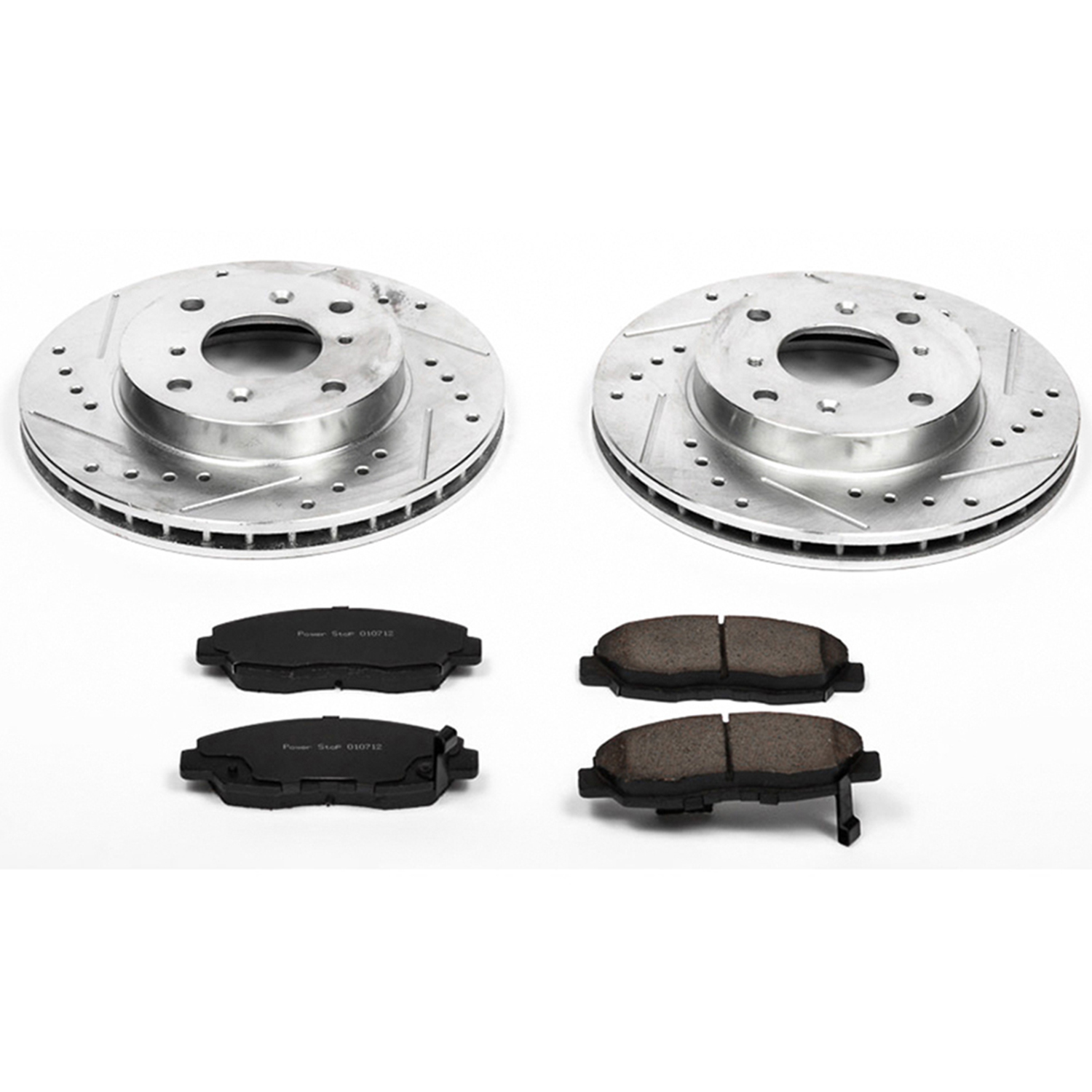 Z23 Daily Driver Carbon-Fiber Ceramic Brake Pad and Drilled & Slotted Rotor Kit