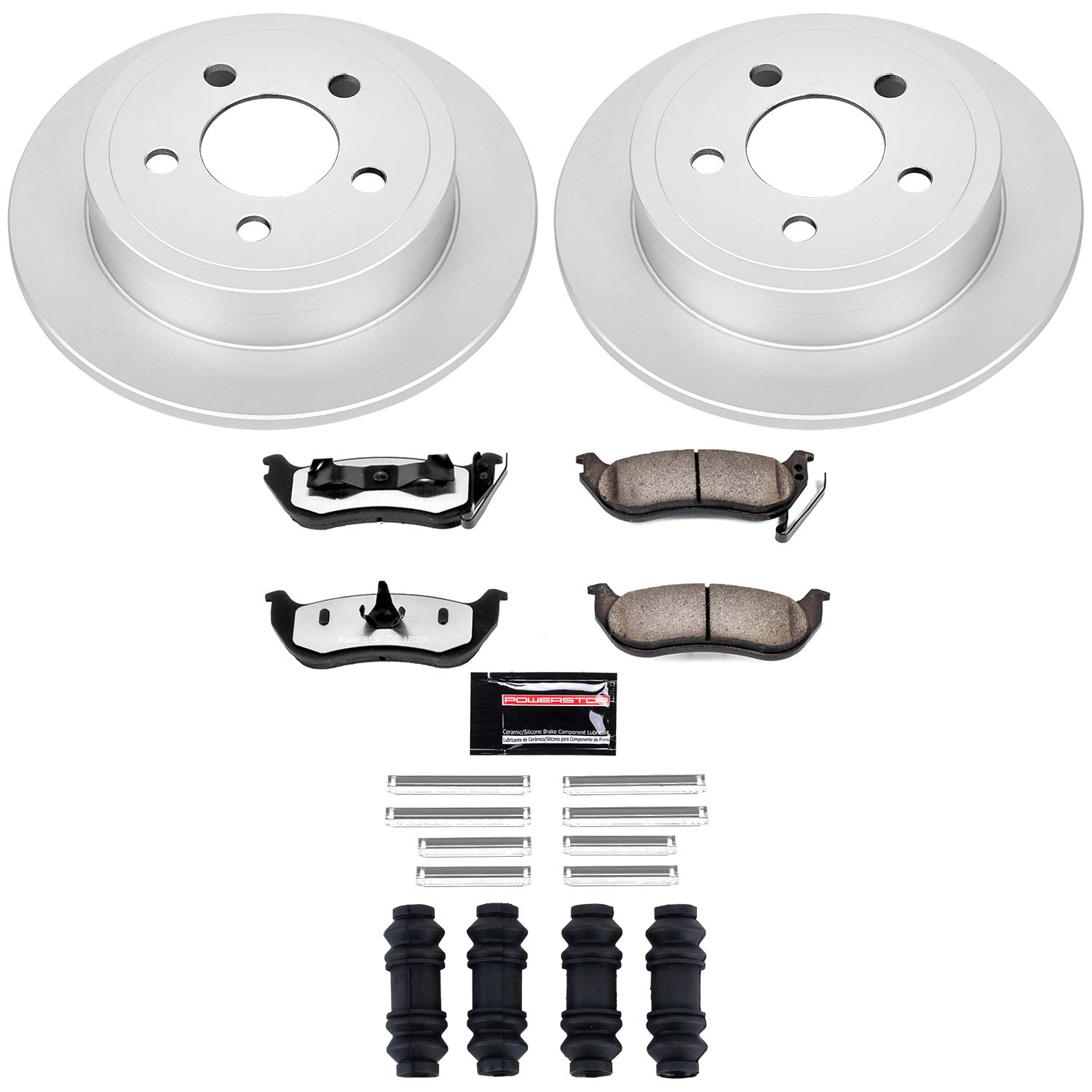 Z36 Truck & Tow Carbon-Fiber Ceramic Brake Pad and Coated Rotor Kit