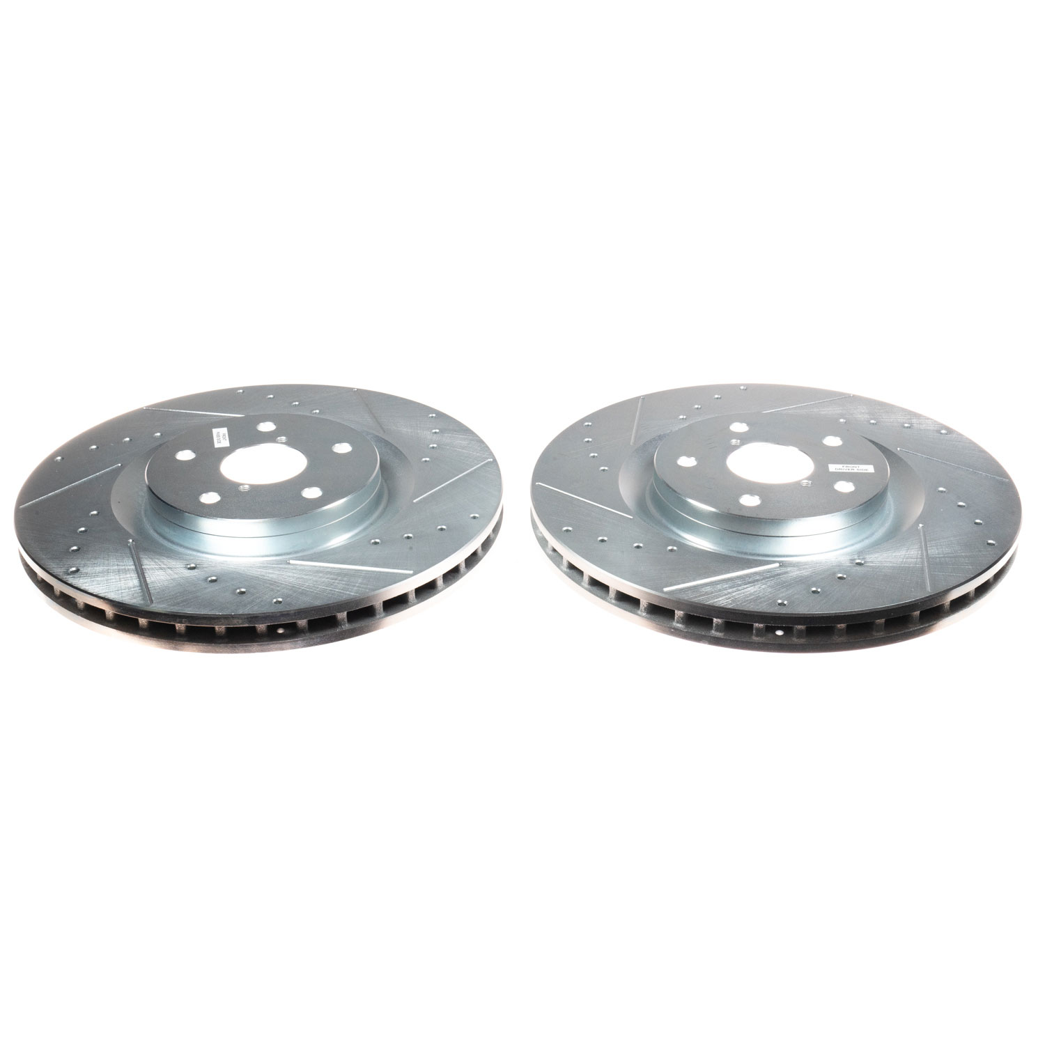Evolution Performance Drilled And Slotted Rotor Pair
