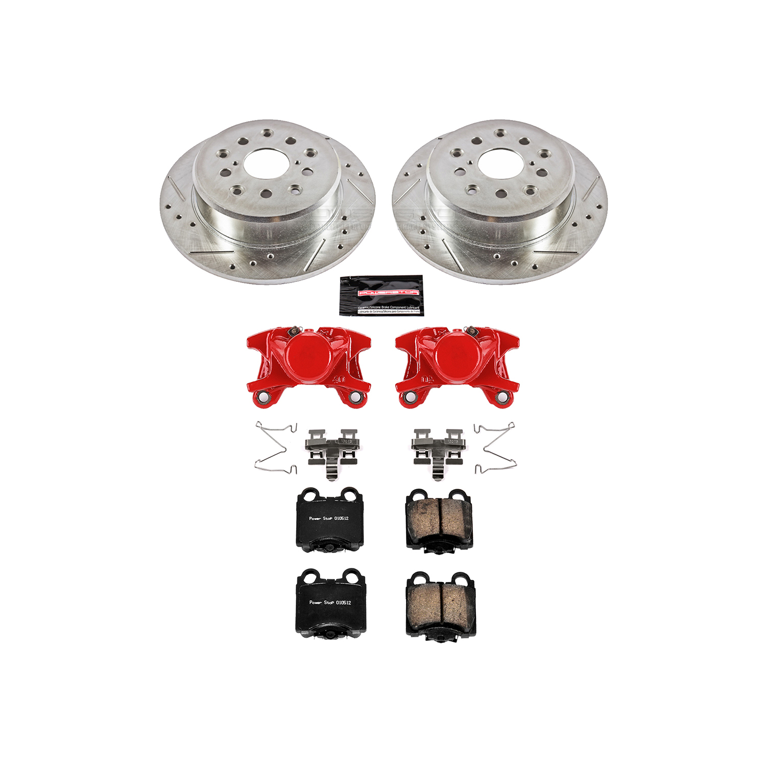 Z23 Daily Driver Carbon-Fiber Ceramic Pads Drilled & Slotted Rotor & Caliper Kit