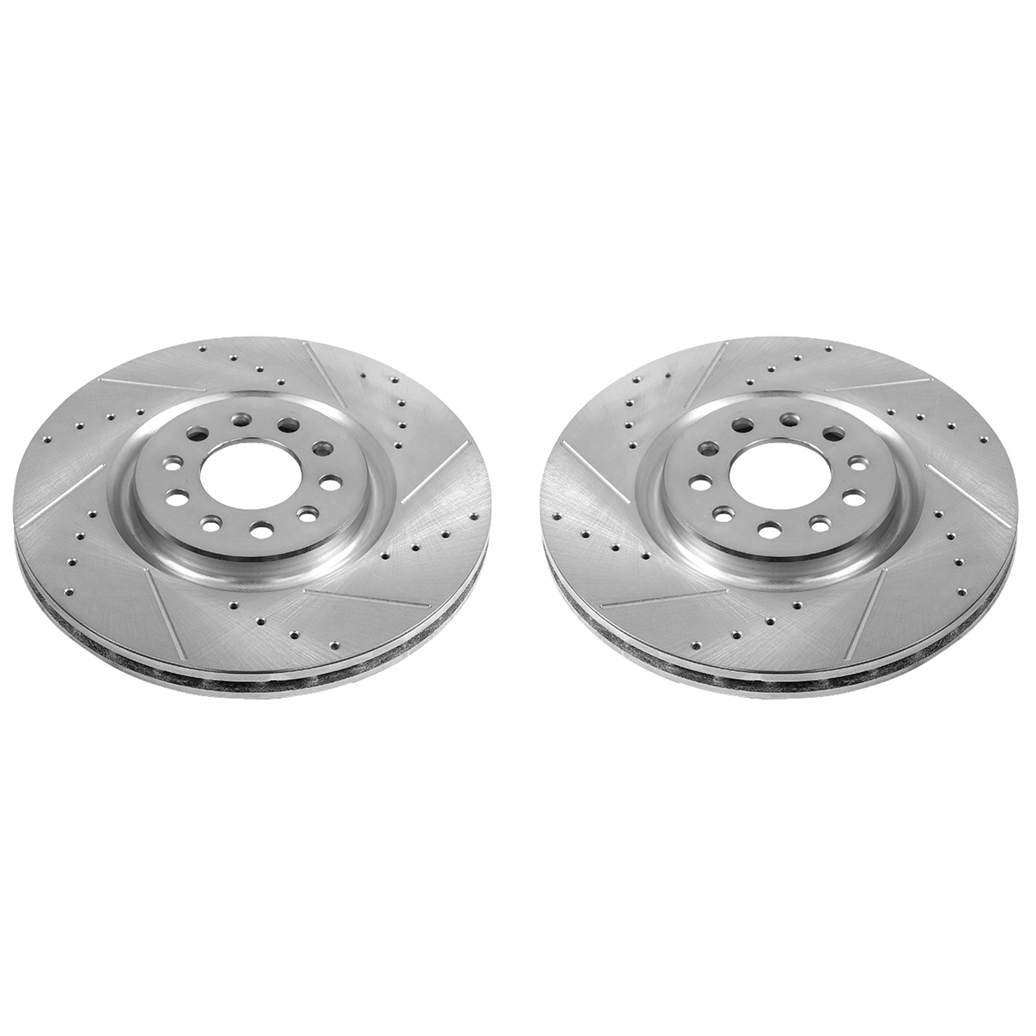 Evolution Performance Drilled And Slotted Rotor Pair