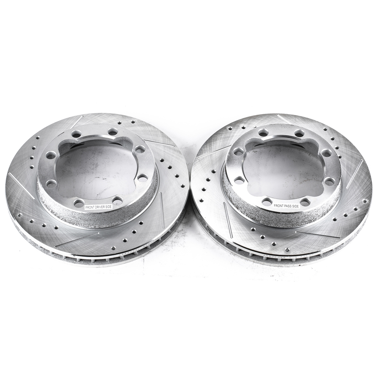 Evolution Performance Drilled And Slotted Rotor Pair