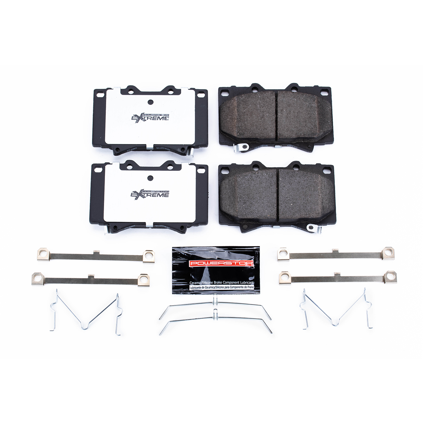 Z36 Truck and SUV Carbon-Fiber Ceramic Brake Pads with Hardware Kit