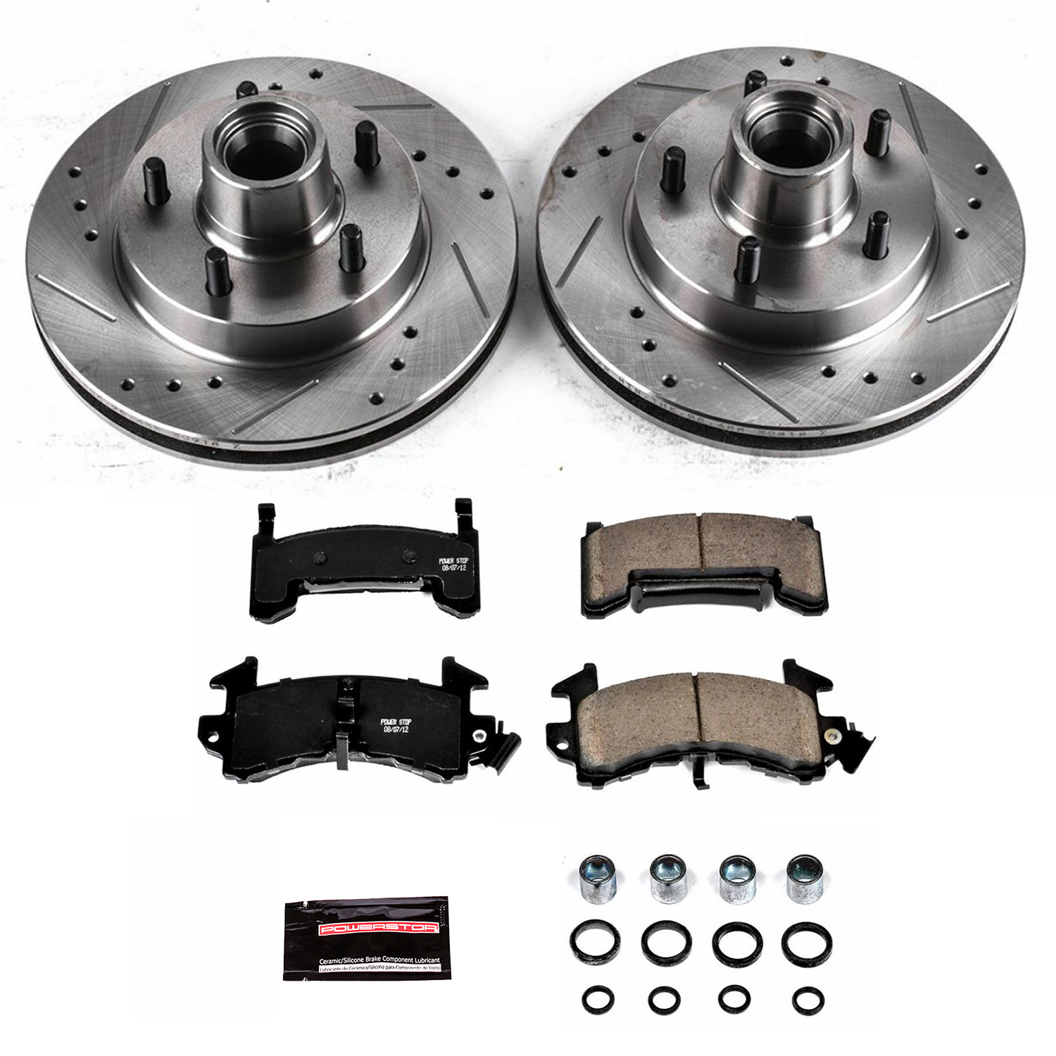 Z23 Daily Driver Carbon-Fiber Ceramic Brake Pad and Drilled & Slotted Rotor Kit