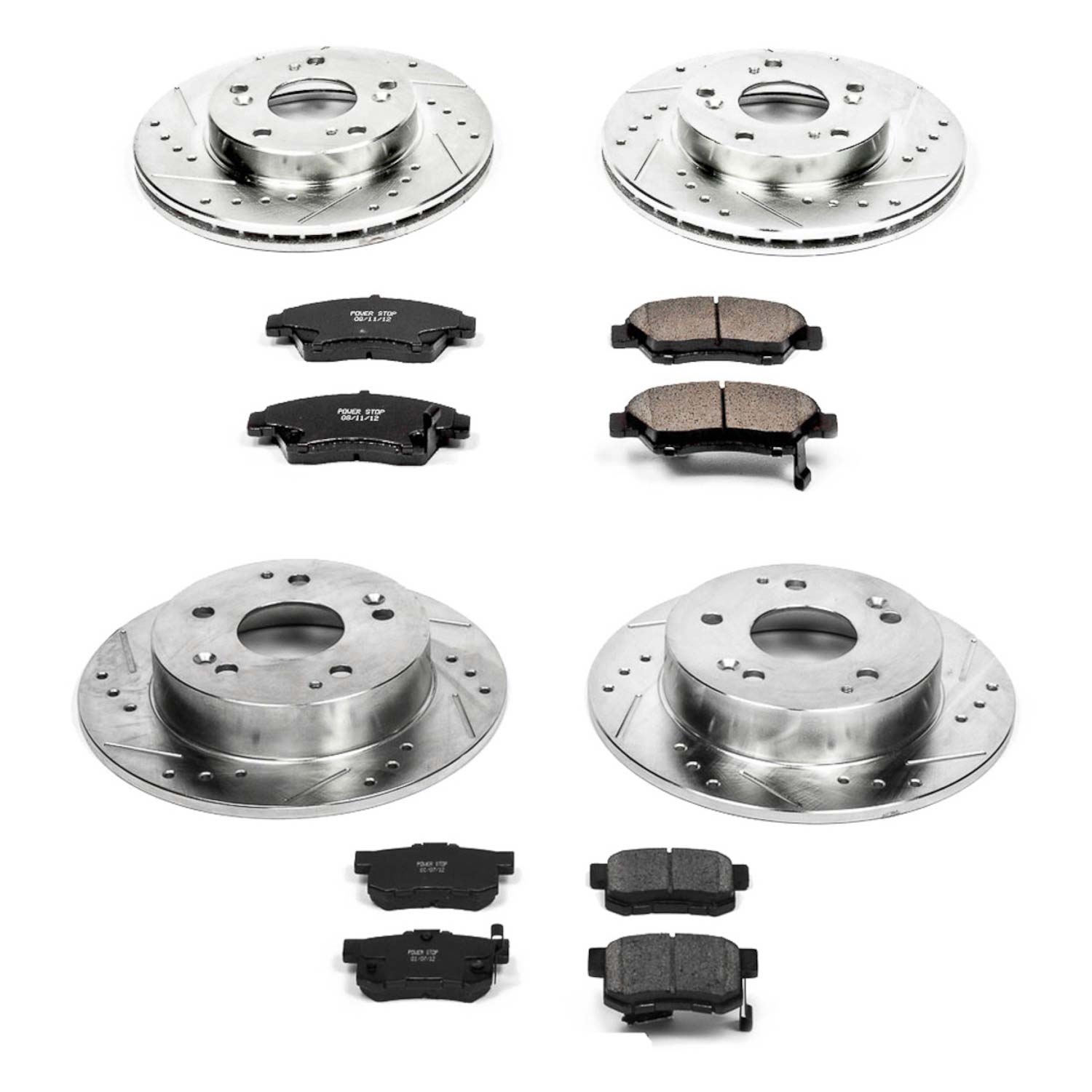 Z23 Daily Driver Carbon-Fiber Ceramic Brake Pad and Drilled & Slotted Rotor Kit