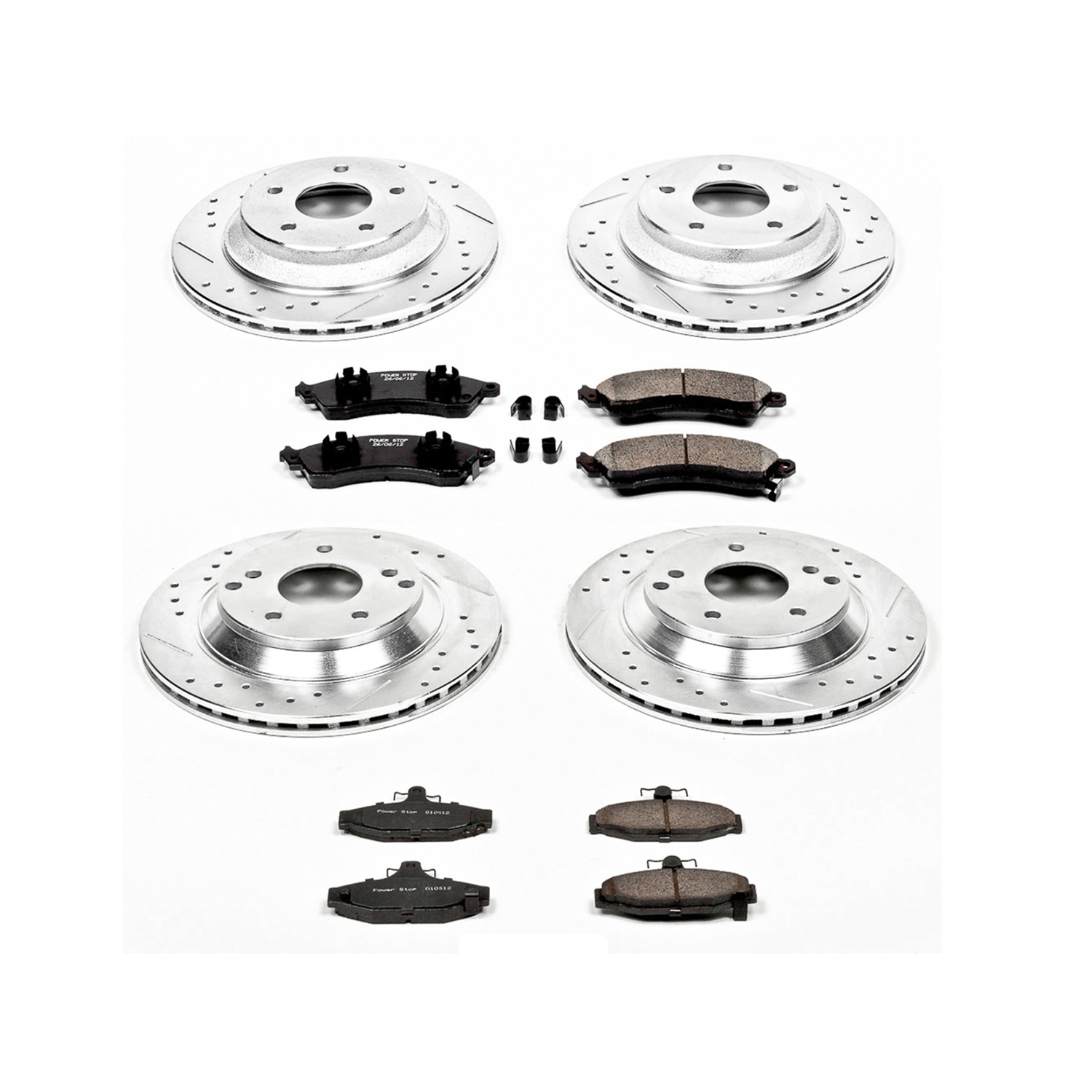 Z23 Daily Driver Carbon-Fiber Ceramic Brake Pad and Drilled & Slotted Rotor Kit