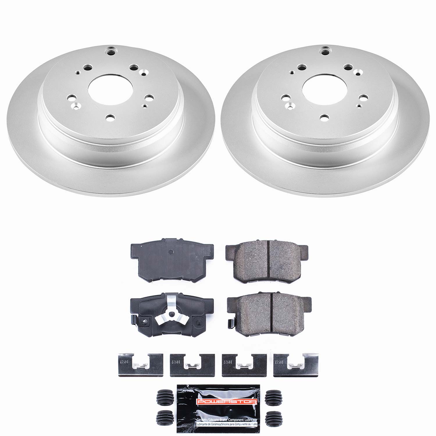 Z23 Daily Driver Carbon-Fiber Ceramic Brake Pad and Coated Rotor Kit