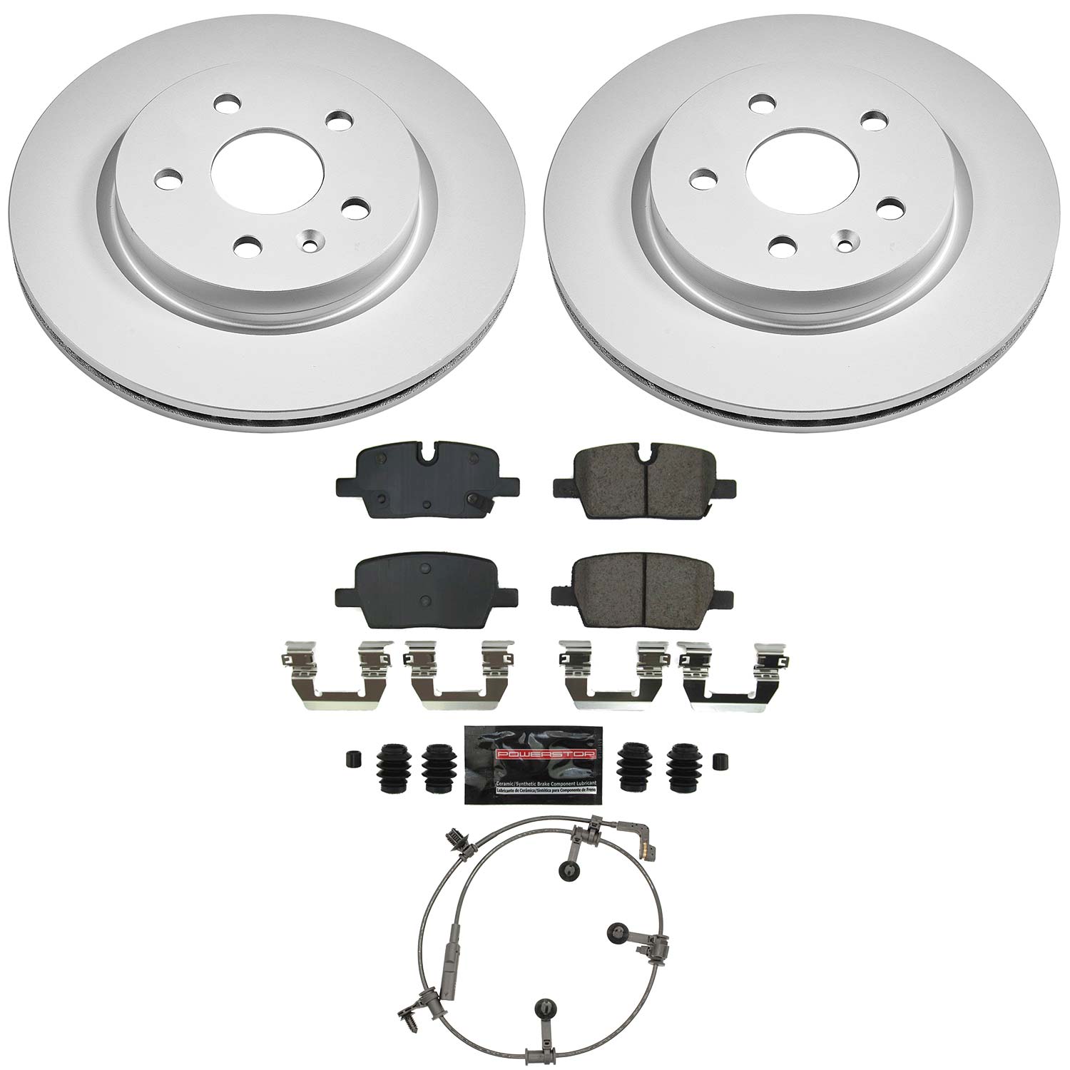 Z23 Daily Driver Carbon-Fiber Ceramic Brake Pad and Coated Rotor Kit