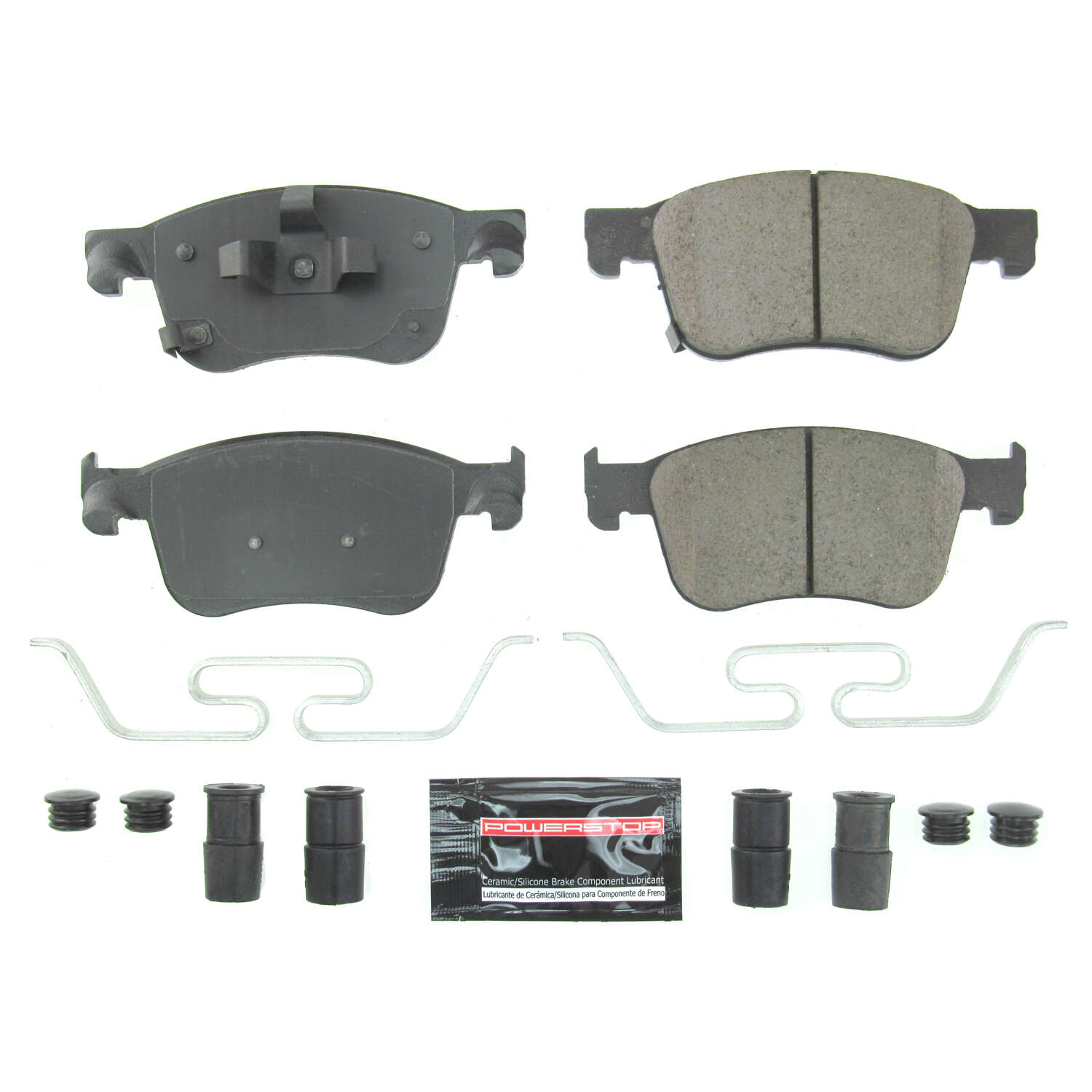Z23 Daily Driver Carbon-Fiber Ceramic Brake Pads with Hardware Kit