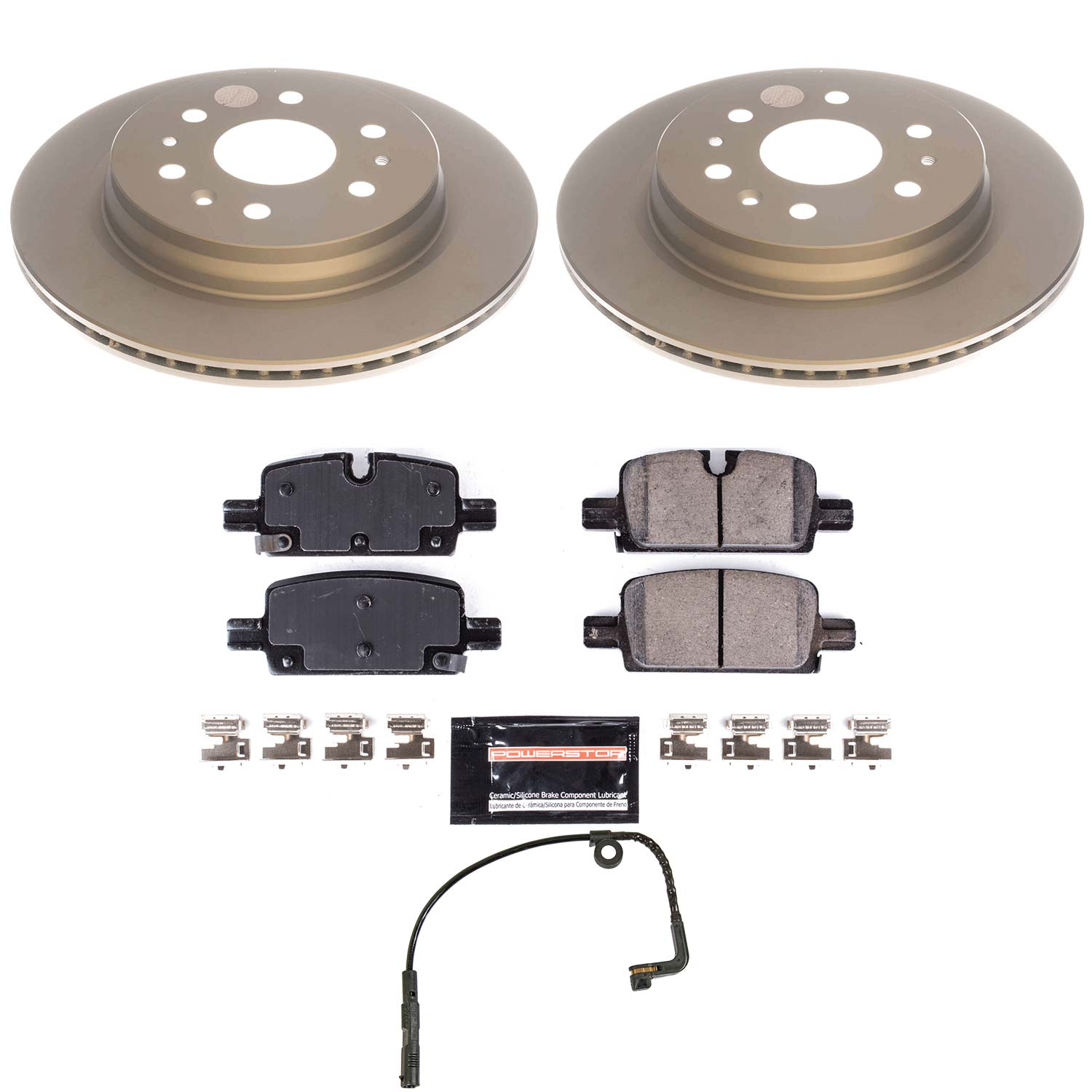 Z23 Daily Driver Carbon-Fiber Ceramic Brake Pad and Coated Rotor Kit