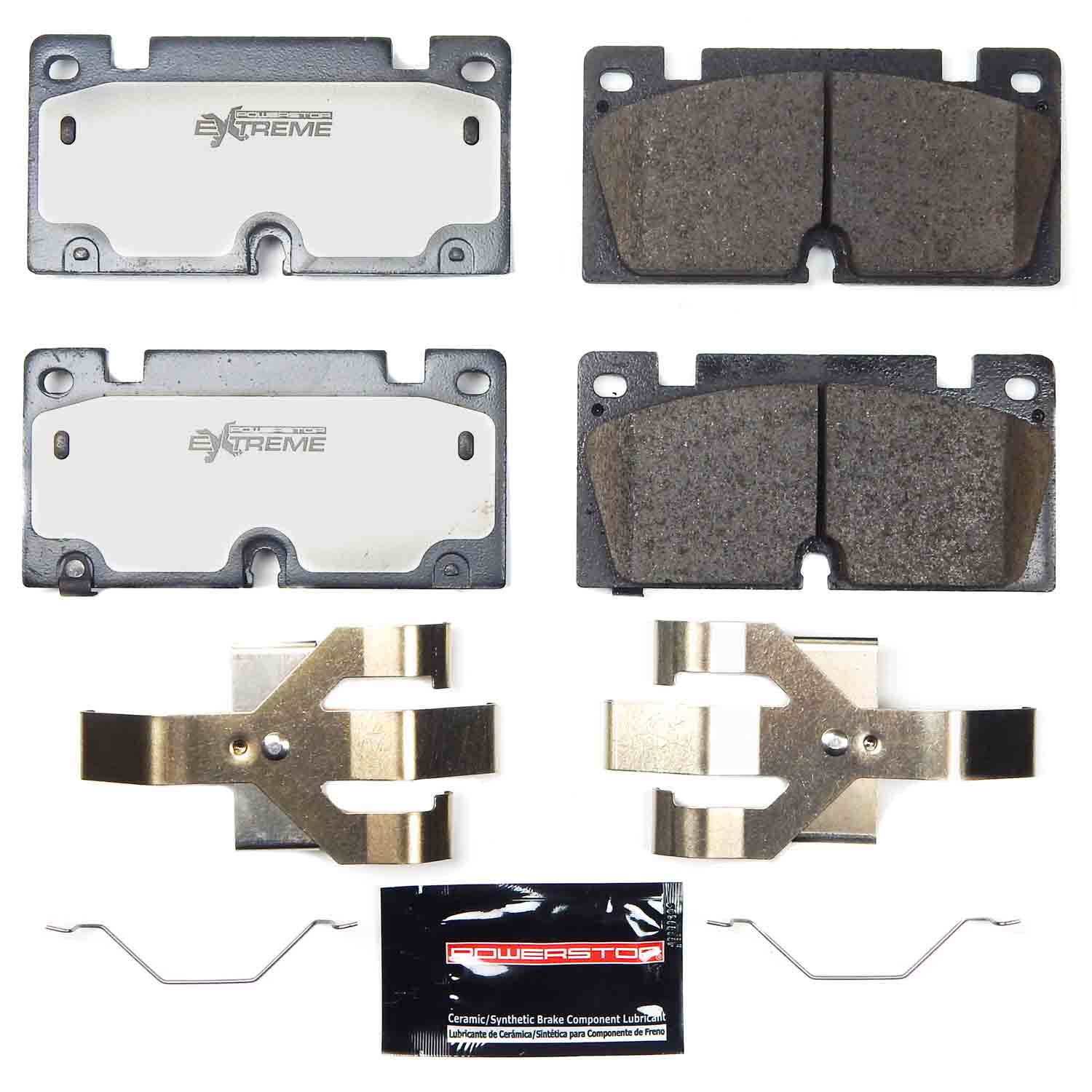 Z36 Truck and SUV Carbon-Fiber Ceramic Brake Pads with Hardware Kit