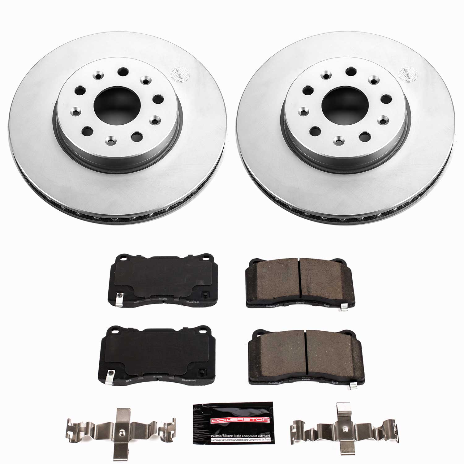 Z23 Daily Driver Carbon-Fiber Ceramic Brake Pad and Coated Rotor Kit