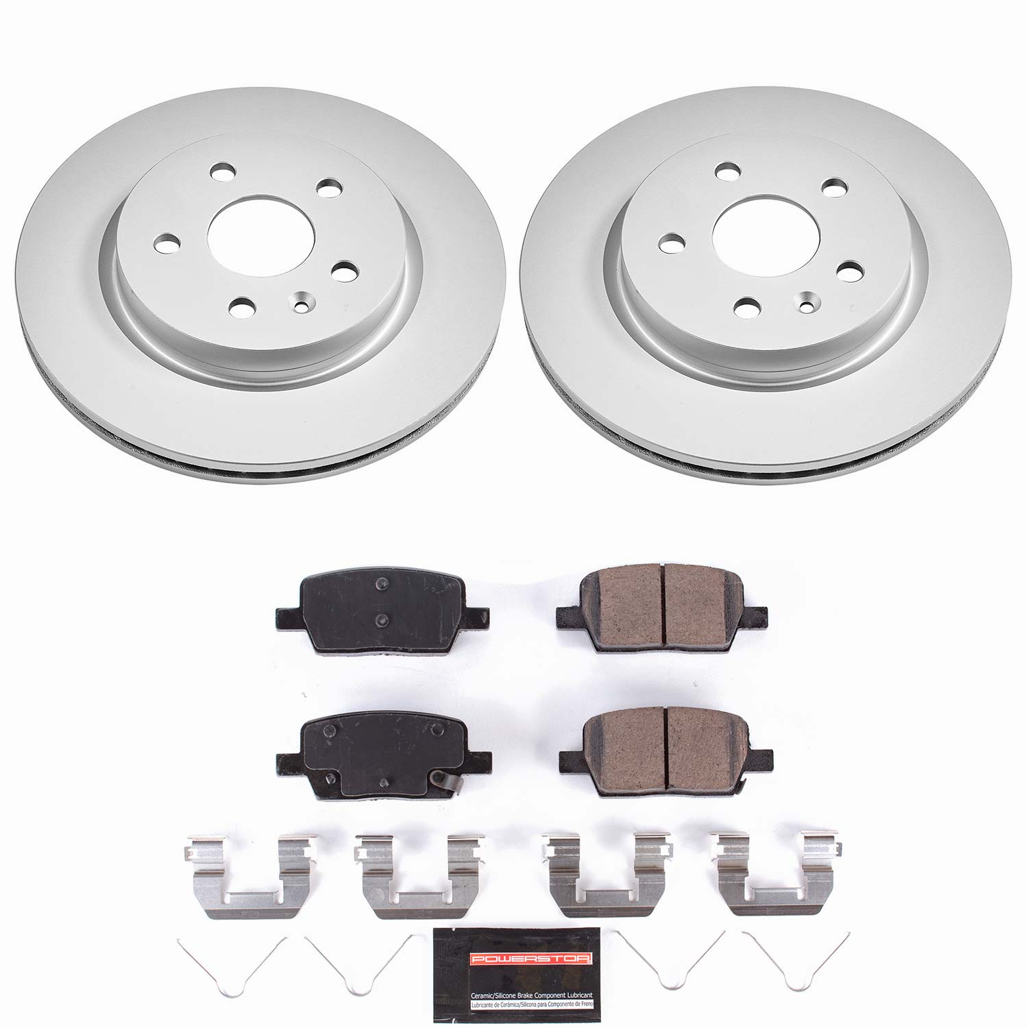 Z23 Daily Driver Carbon-Fiber Ceramic Brake Pad and Coated Rotor Kit