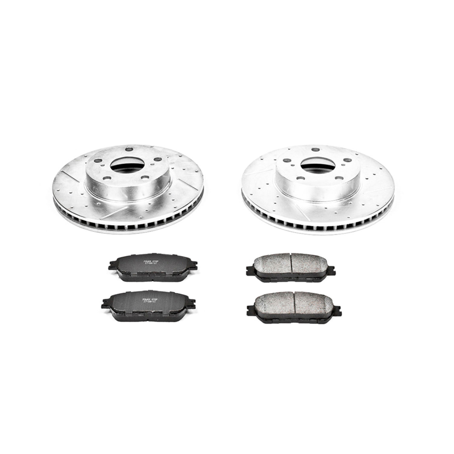 Z23 Daily Driver Carbon-Fiber Ceramic Brake Pad and Drilled & Slotted Rotor Kit