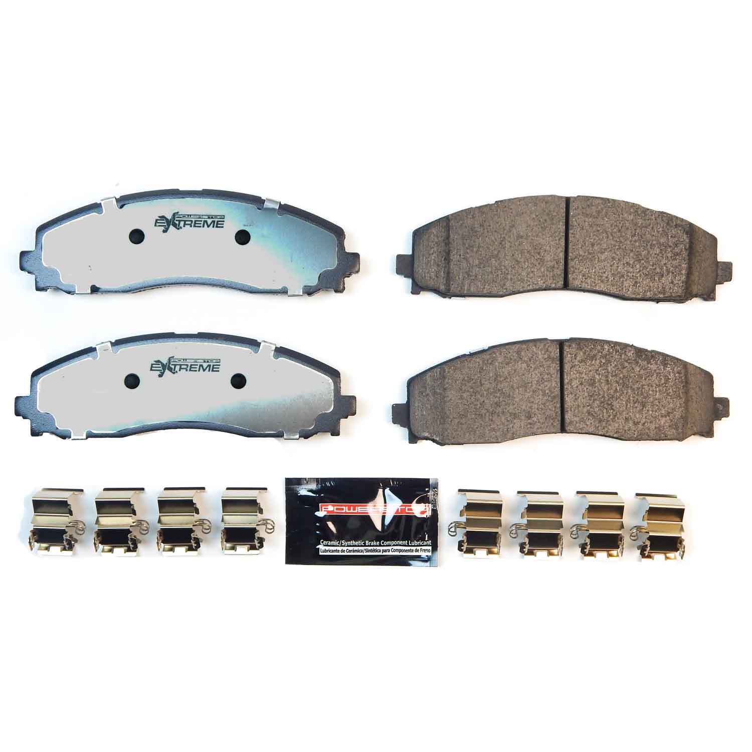 Z36 Truck and SUV Carbon-Fiber Ceramic Brake Pads with Hardware Kit
