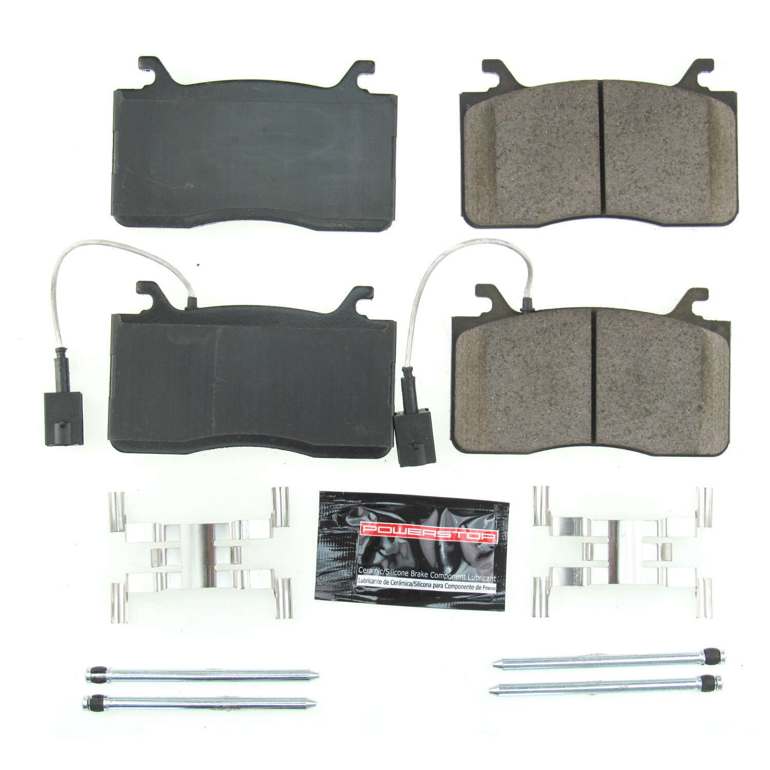 Z23 Daily Driver Carbon-Fiber Ceramic Brake Pads with Hardware Kit