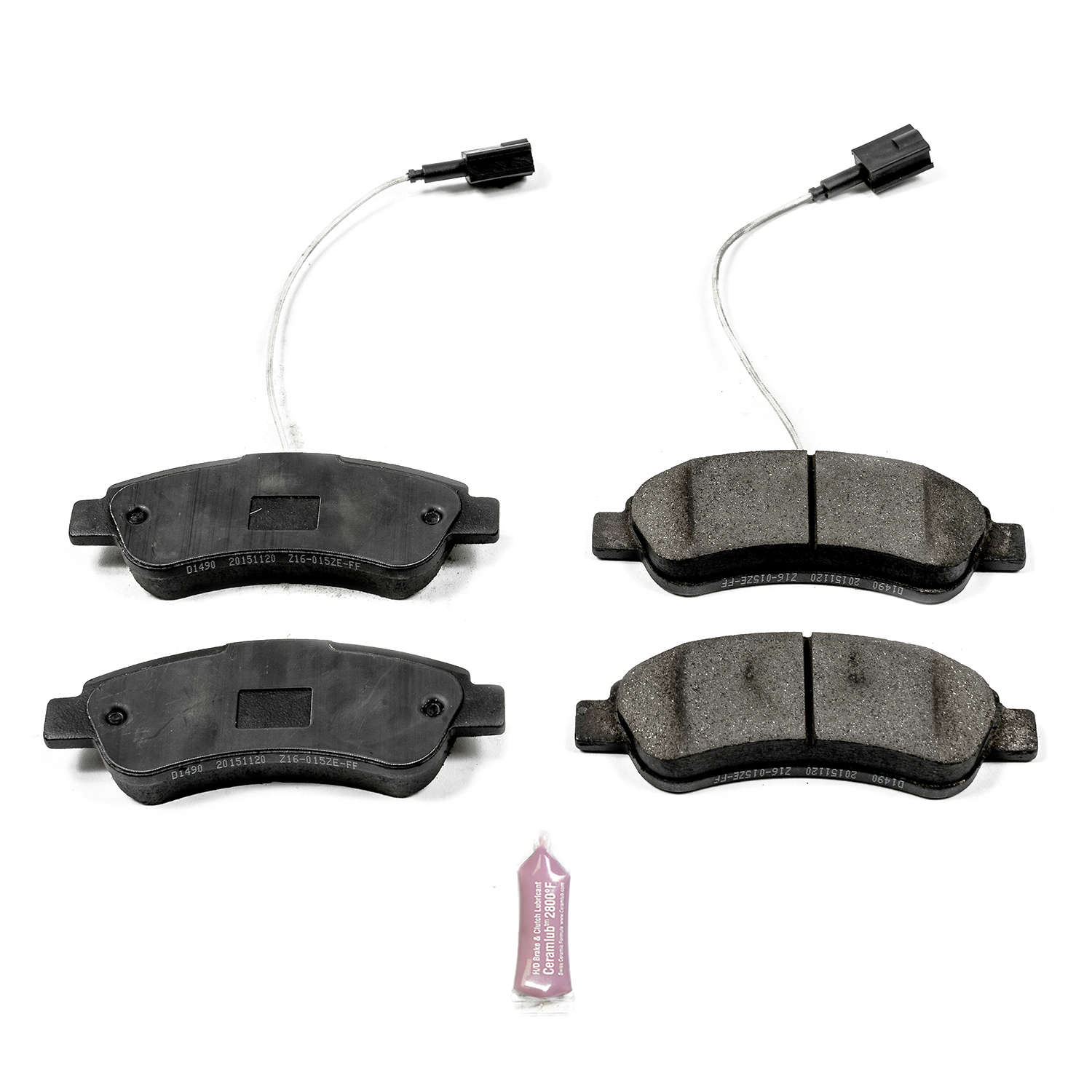 Z36 Truck and SUV Carbon-Fiber Ceramic Brake Pads with Hardware Kit