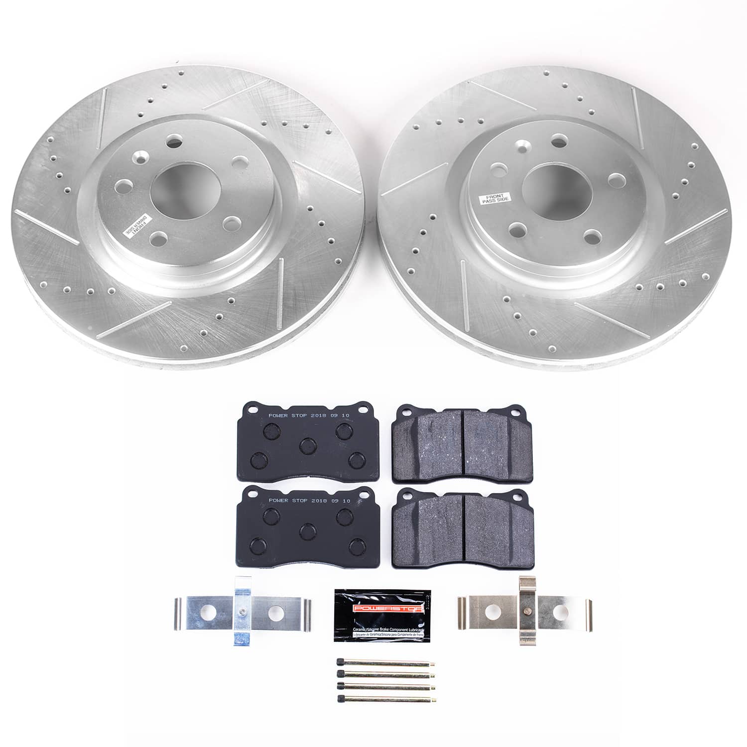 Track Day High-Performance Brake Pad And Rotor Kit