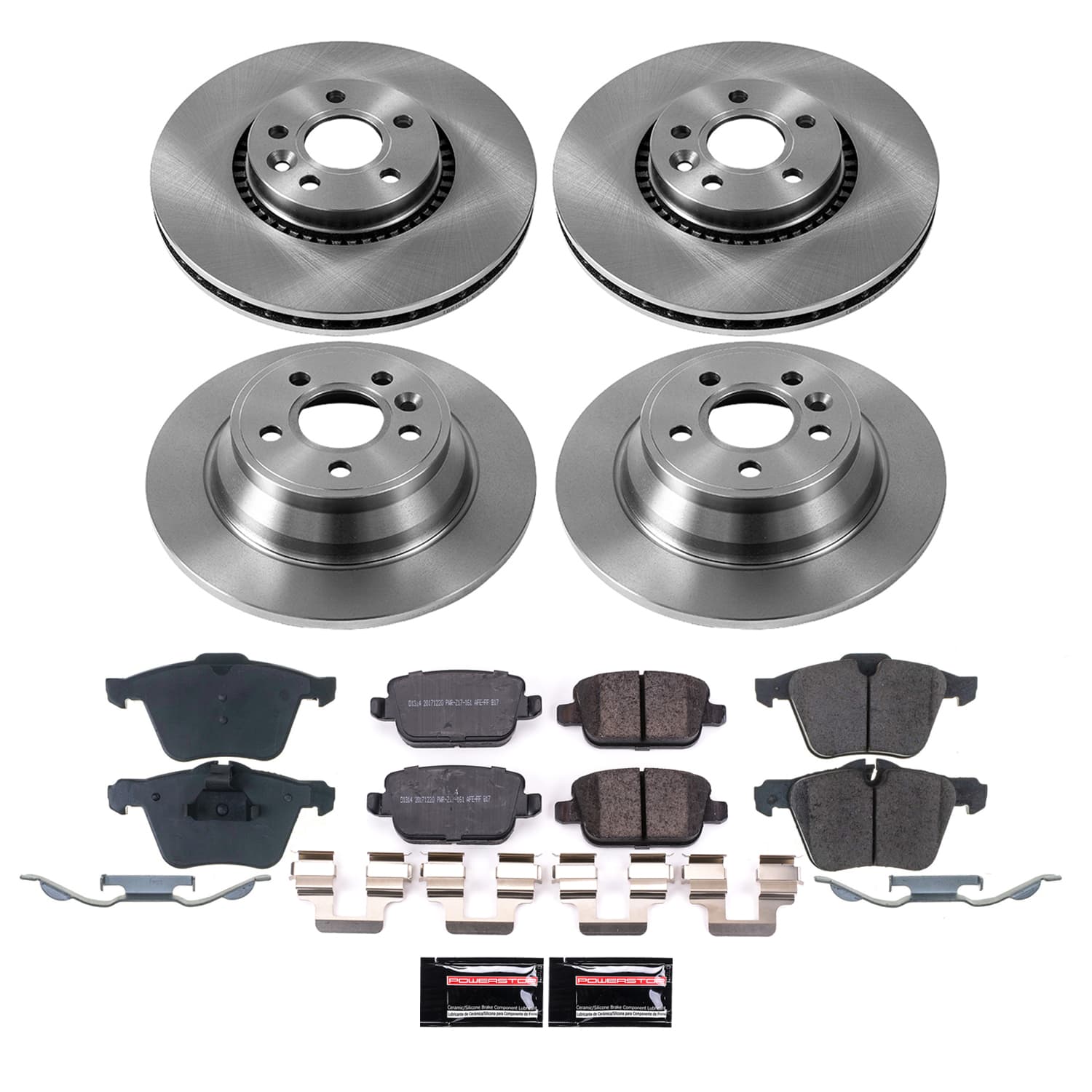 Z23 Daily Driver Carbon-Ceramic Pads, Drilled + Slotted Rotors, Drum + Shoe Kit