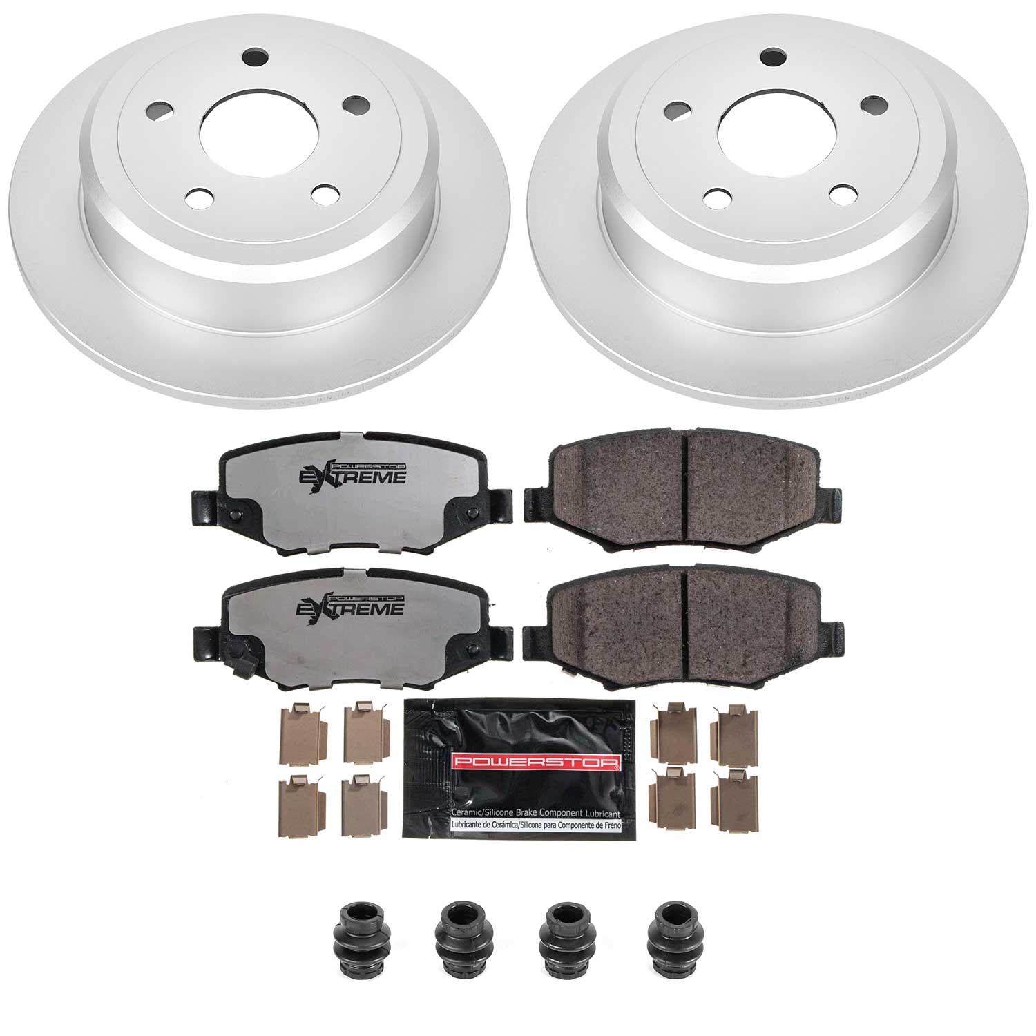 Z36 Truck & Tow Carbon-Fiber Ceramic Brake Pad and Coated Rotor Kit