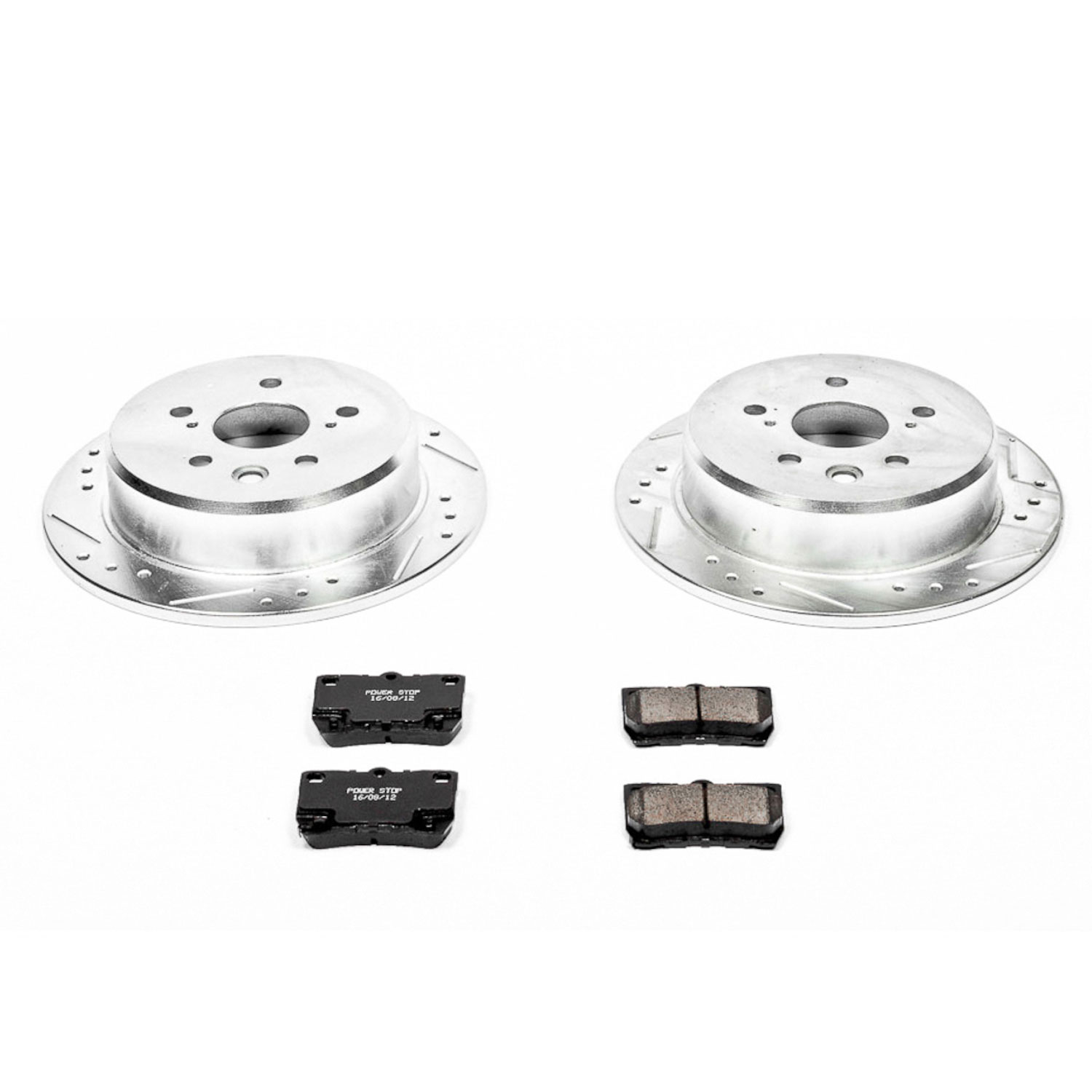 Z23 Daily Driver Carbon-Fiber Ceramic Brake Pad and Drilled & Slotted Rotor Kit