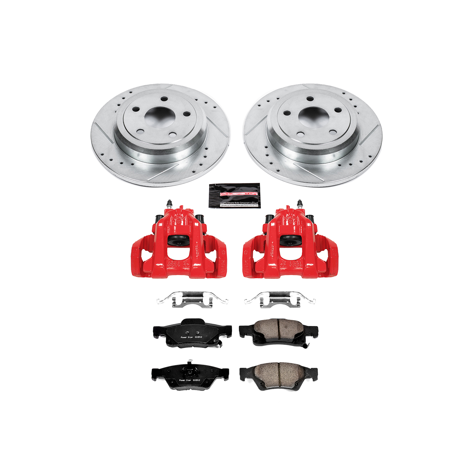 Z23 Daily Driver Carbon-Fiber Ceramic Pads Drilled & Slotted Rotor & Caliper Kit