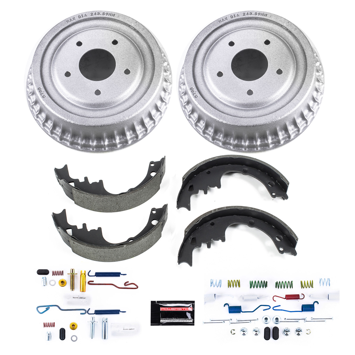 Oe Stock Replacement Drum + Shoe Kit