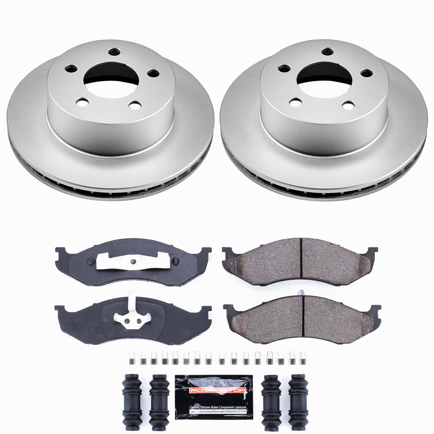 Z23 Daily Driver Carbon-Fiber Ceramic Brake Pad and Coated Rotor Kit