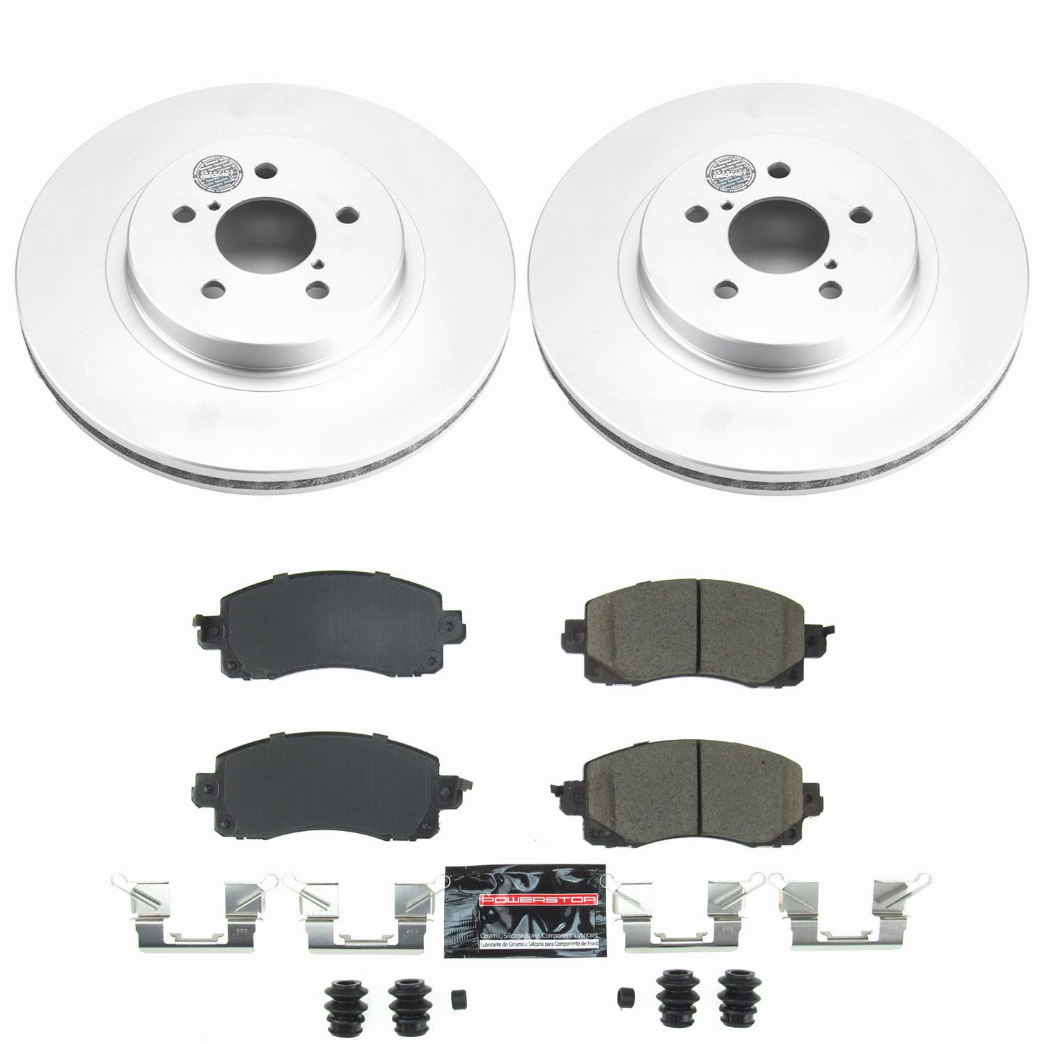 Z23 Daily Driver Carbon-Fiber Ceramic Brake Pad and Coated Rotor Kit