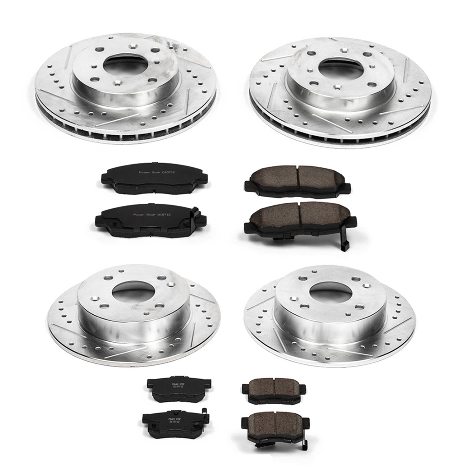 Z23 Daily Driver Carbon-Fiber Ceramic Brake Pad and Drilled & Slotted Rotor Kit