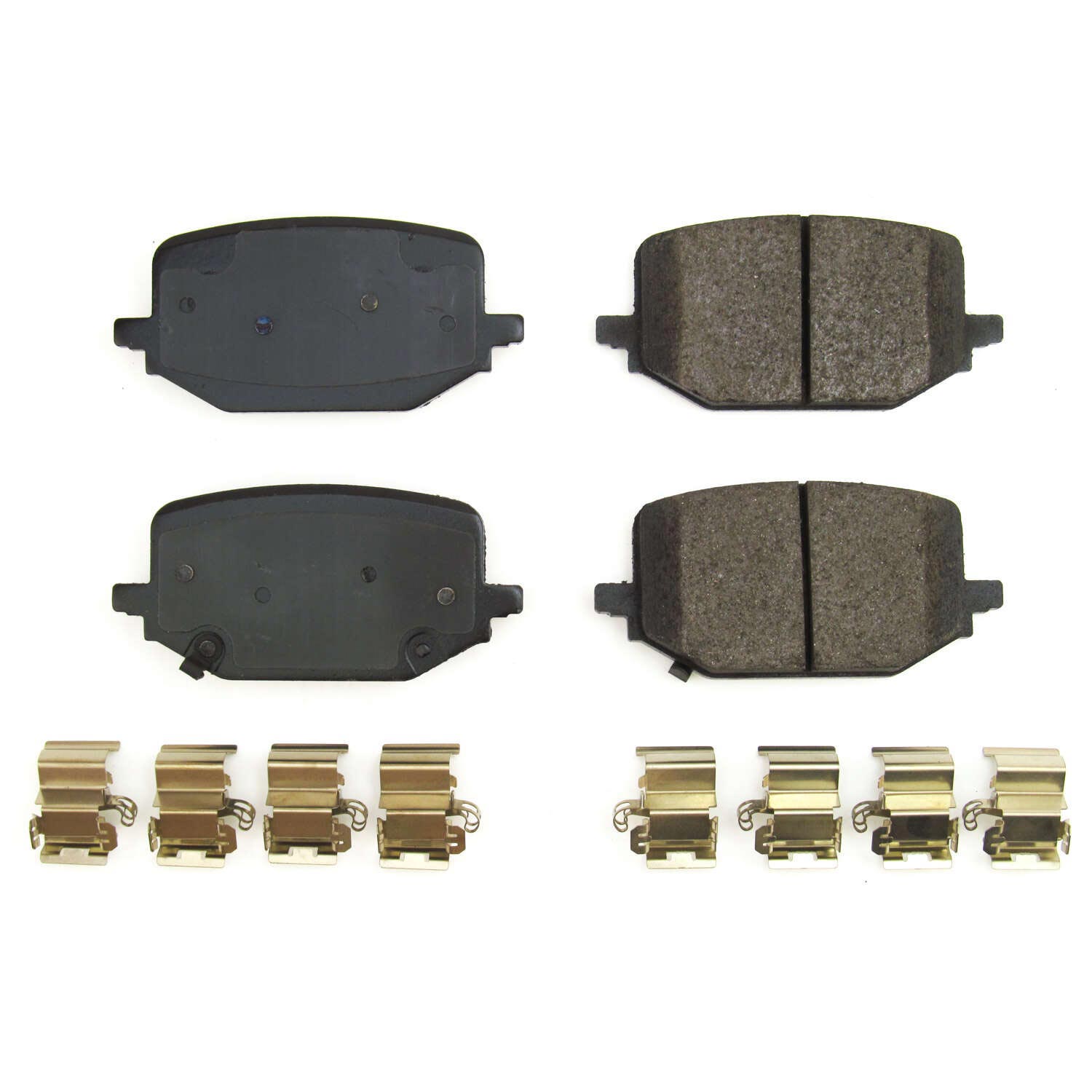 Z17 Low-Dust Ceramic Brake Pads with Hardware