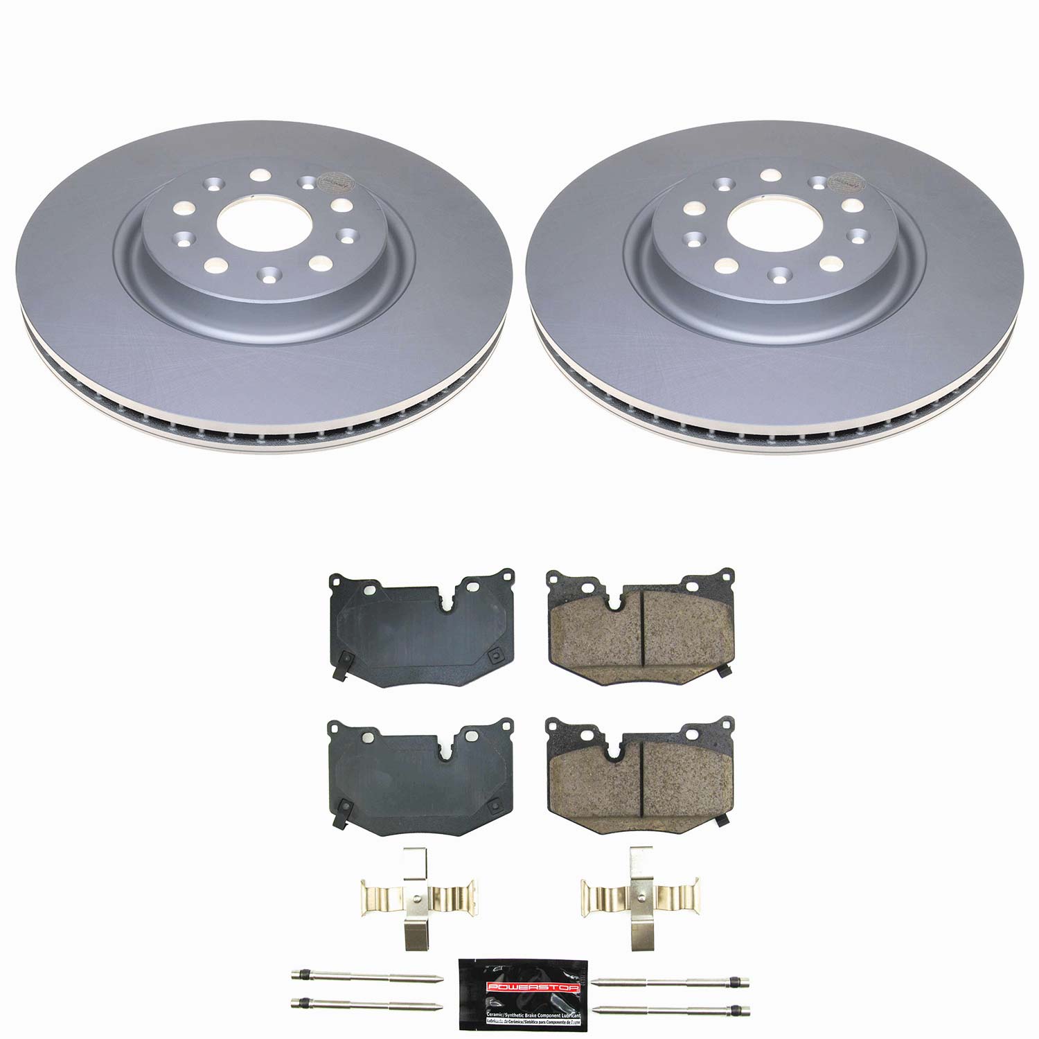 Z23 Daily Driver Carbon-Fiber Ceramic Brake Pad and Coated Rotor Kit