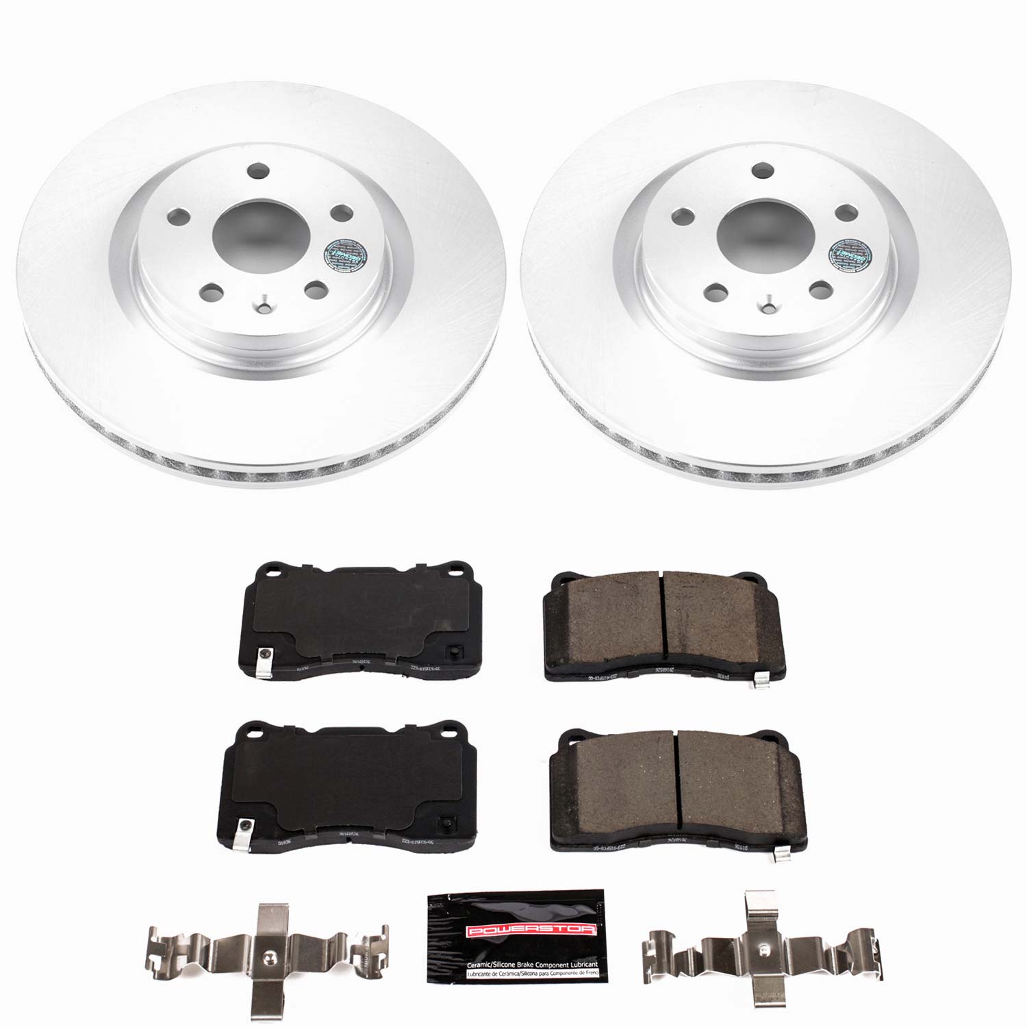 Z23 Daily Driver Carbon-Fiber Ceramic Brake Pad and Coated Rotor Kit