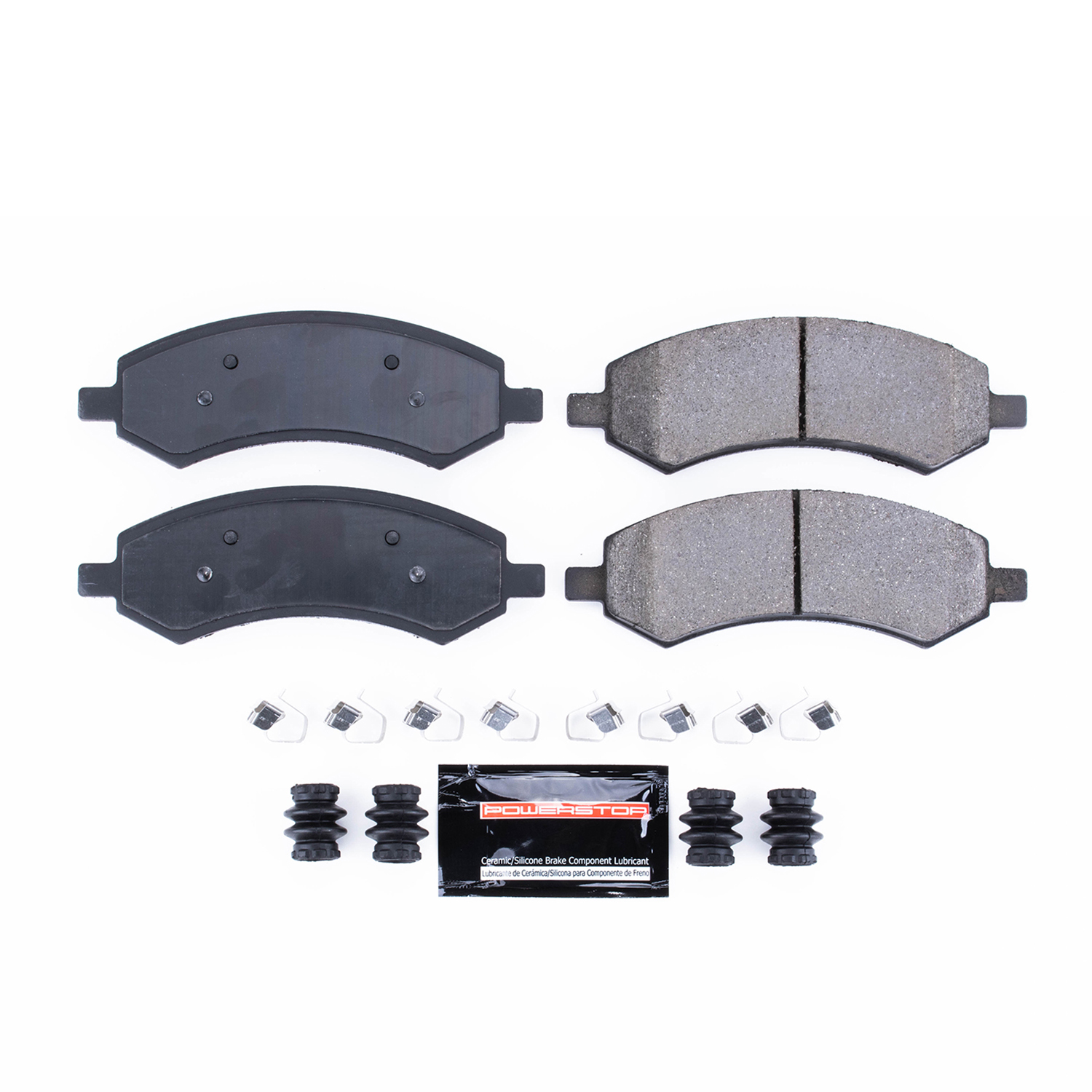 Z23 Daily Driver Carbon-Fiber Ceramic Brake Pads with Hardware Kit