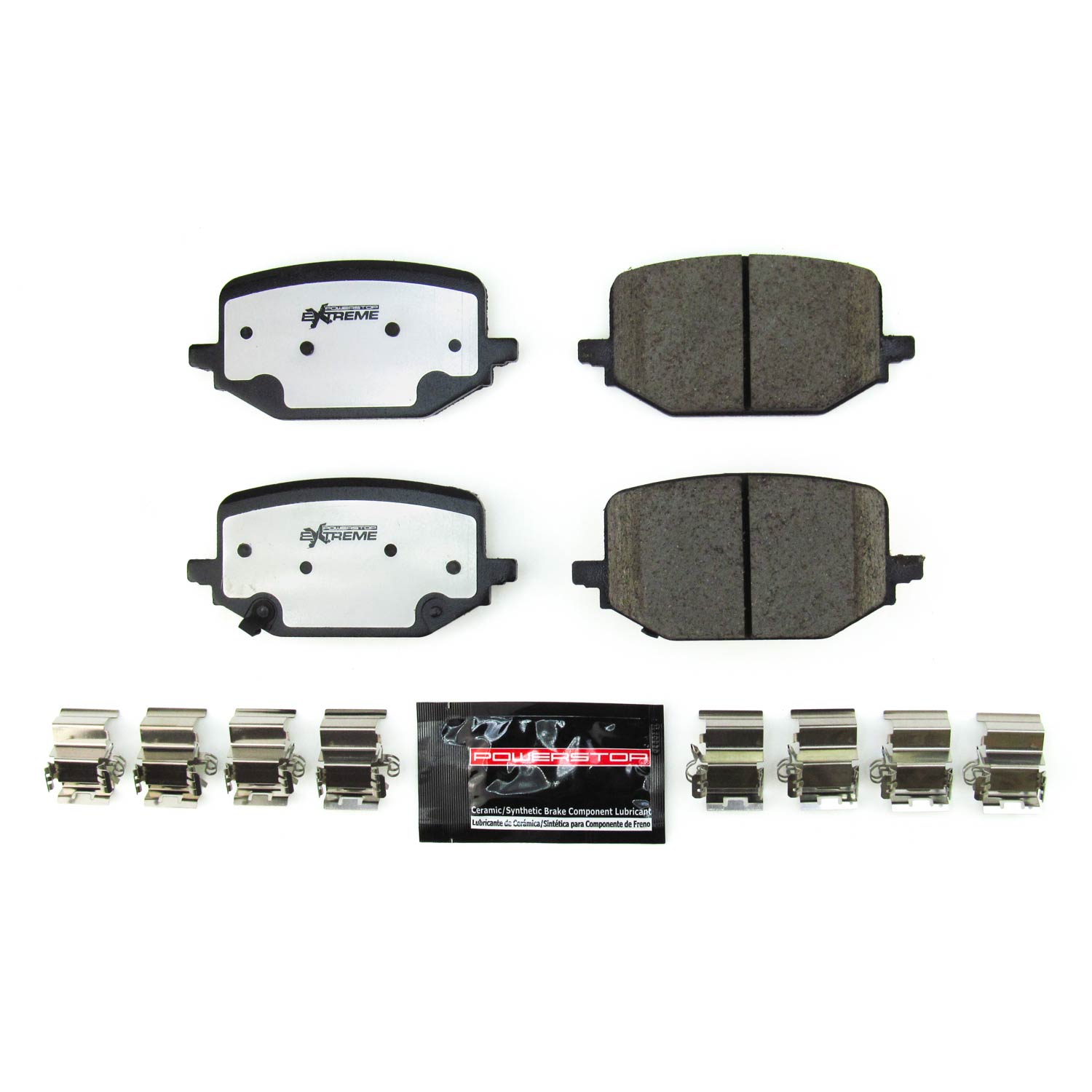 Z36 Truck and SUV Carbon-Fiber Ceramic Brake Pads with Hardware Kit