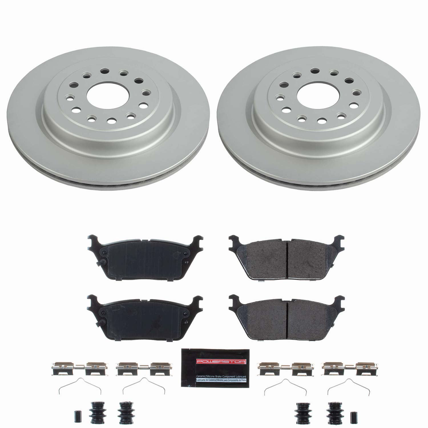 Z23 Daily Driver Carbon-Fiber Ceramic Brake Pad and Coated Rotor Kit