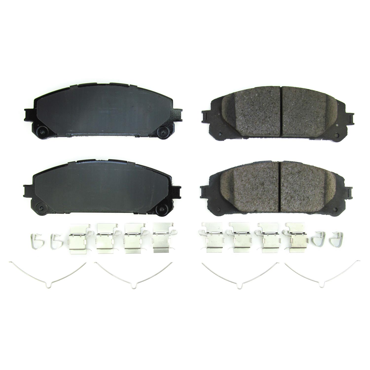 Z17 Low-Dust Ceramic Brake Pads with Hardware