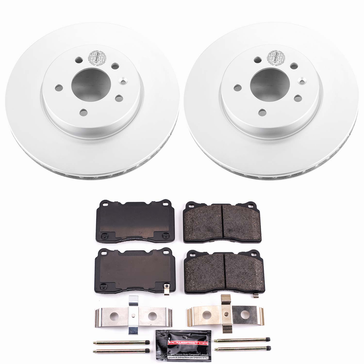 Z23 Daily Driver Carbon-Fiber Ceramic Brake Pad and Coated Rotor Kit