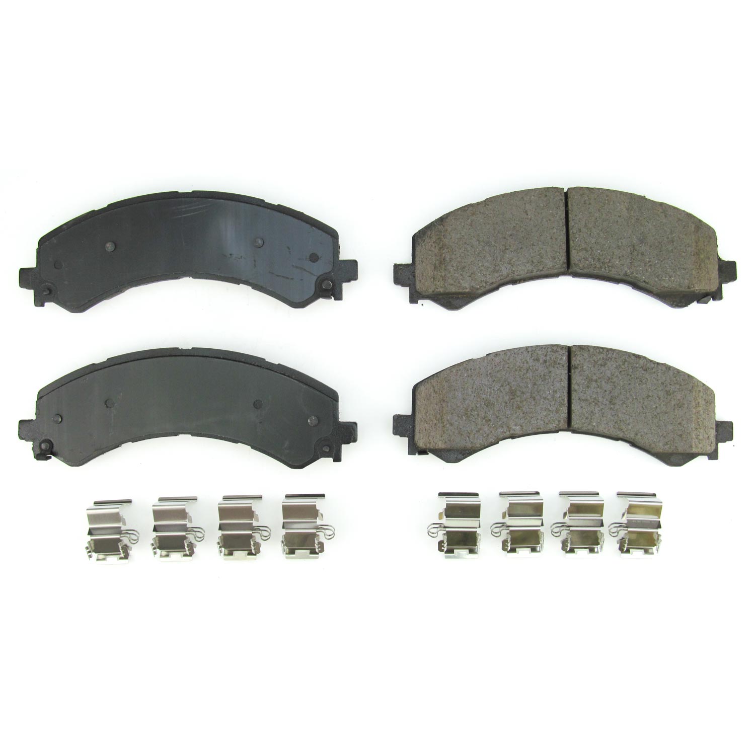 Z17 Low-Dust Ceramic Brake Pads with Hardware