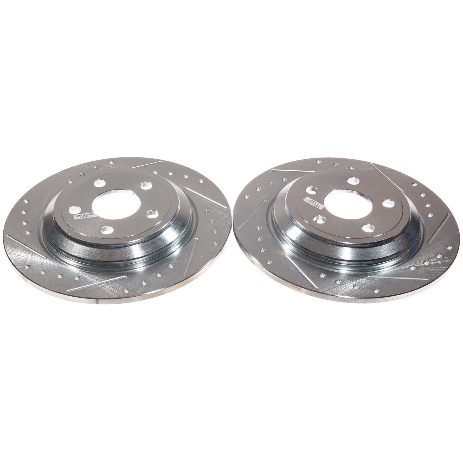Evolution Performance Drilled And Slotted Rotor Pair