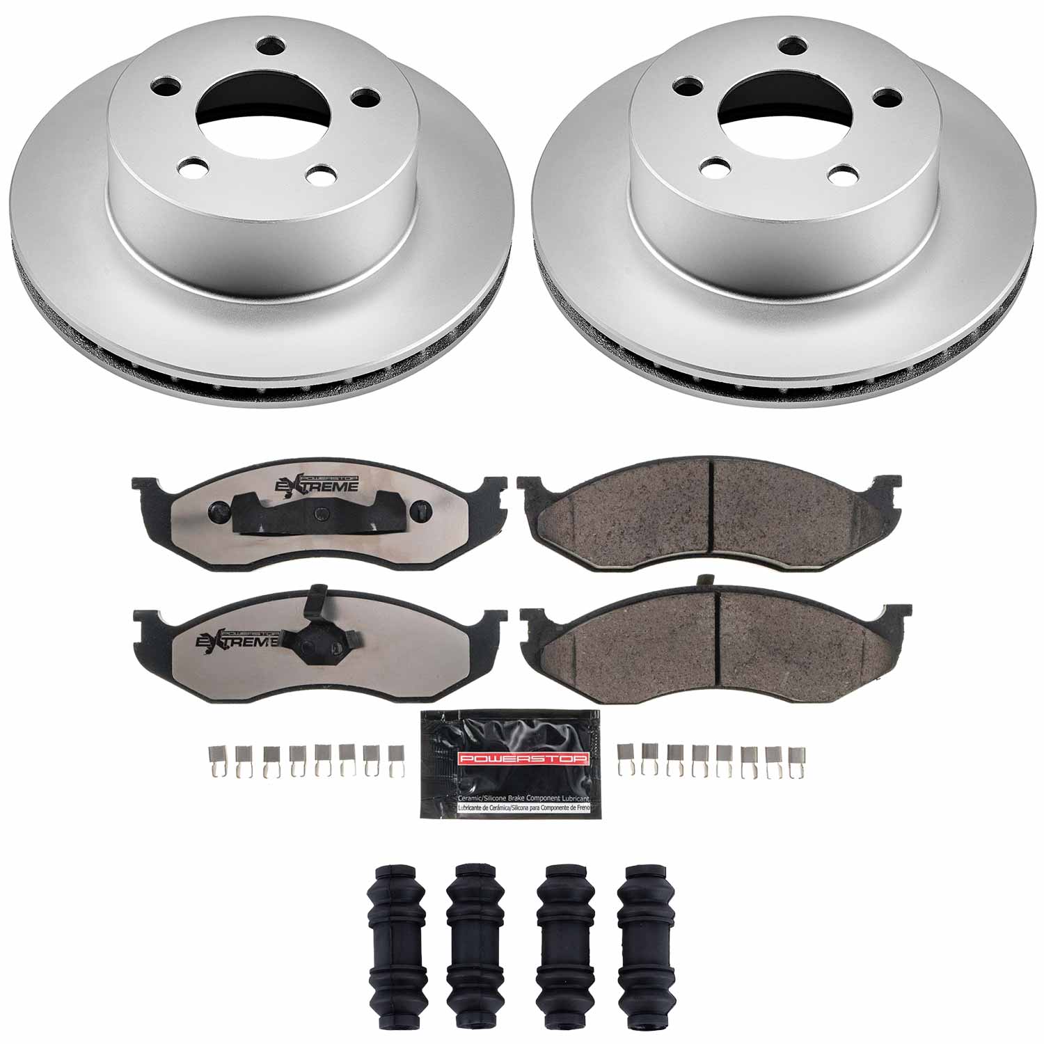 Z36 Truck & Tow Carbon-Fiber Ceramic Brake Pad and Coated Rotor Kit
