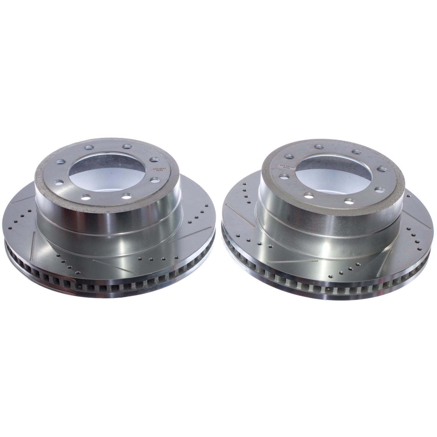 Evolution Performance Drilled And Slotted Rotor Pair