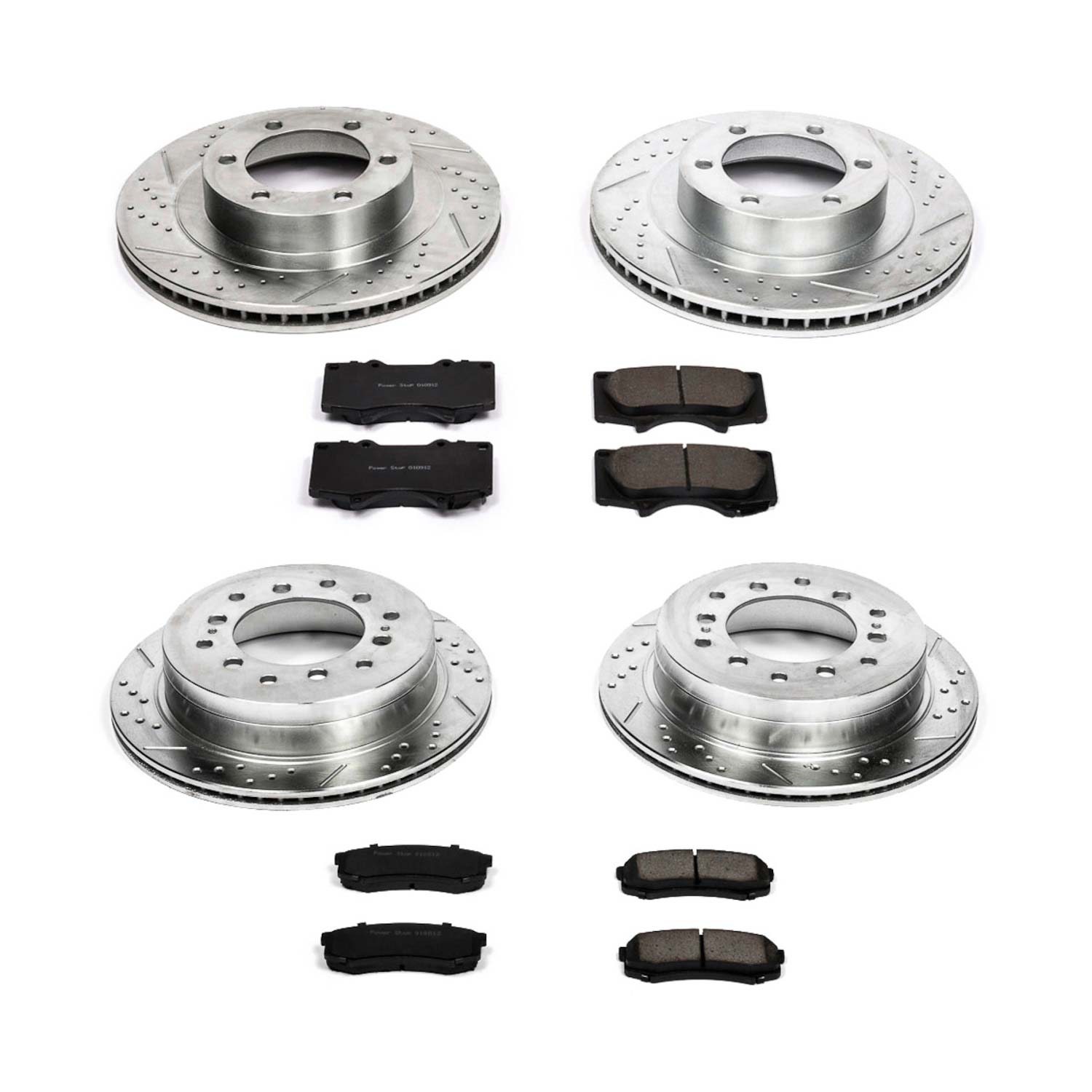 Z23 Daily Driver Carbon-Fiber Ceramic Brake Pad and Drilled & Slotted Rotor Kit