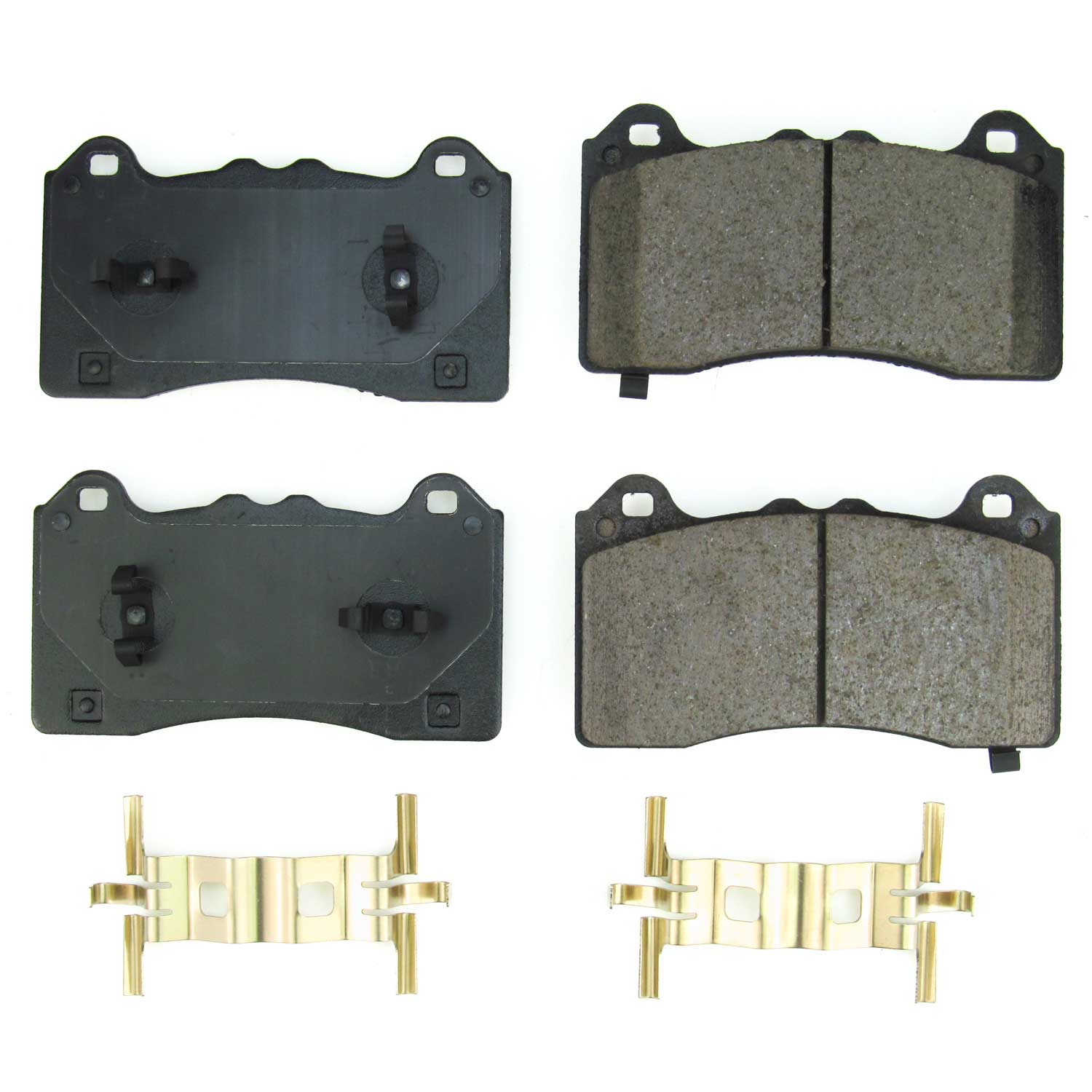 Z17 Low-Dust Ceramic Brake Pads with Hardware