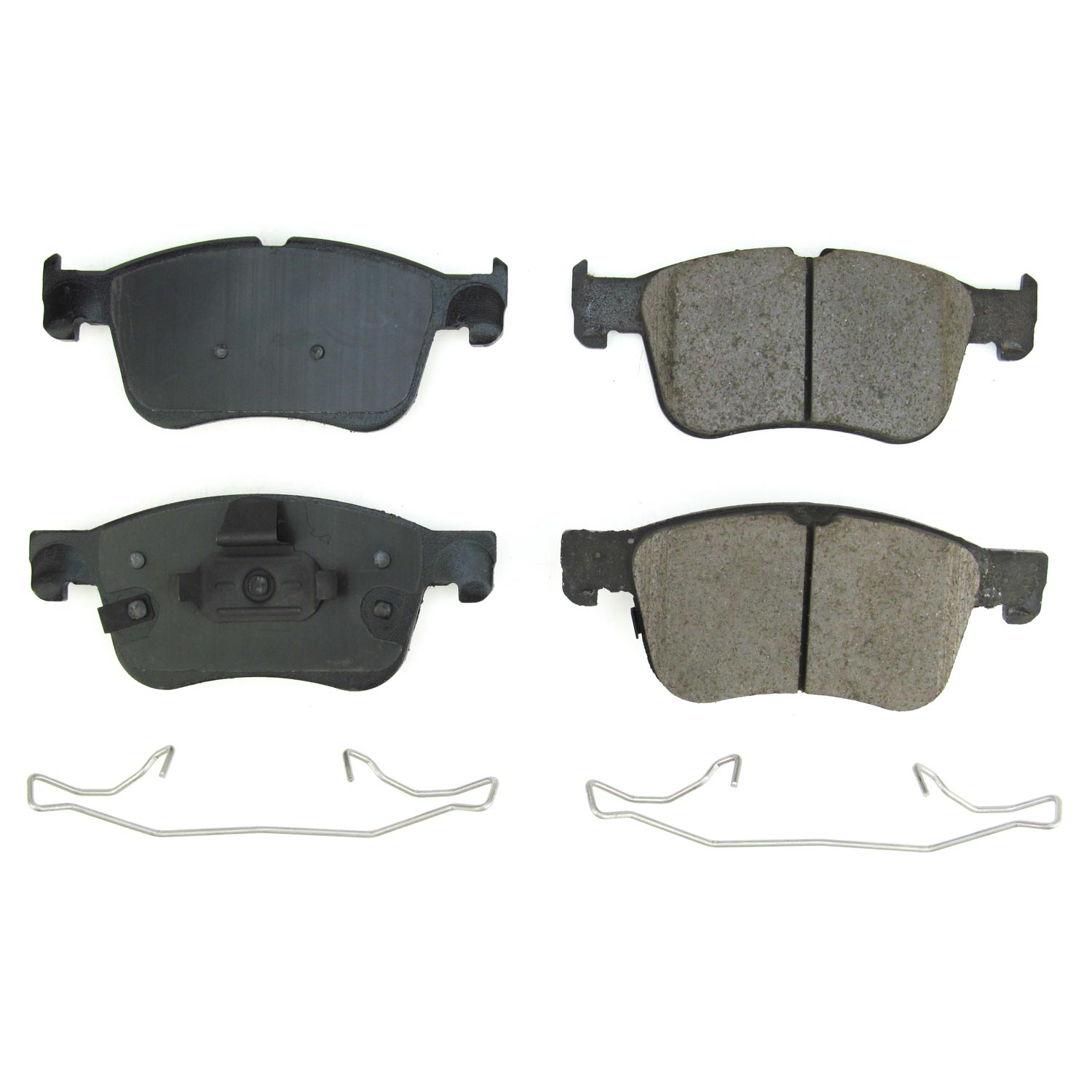 Z17 Low-Dust Ceramic Brake Pads with Hardware