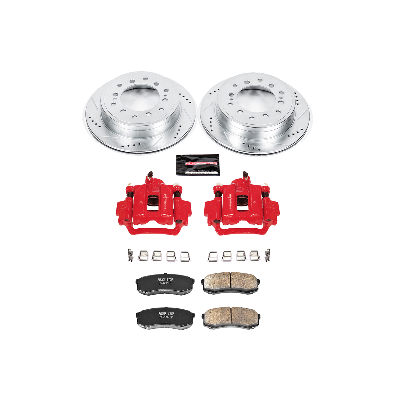 Z23 Daily Driver Carbon-Fiber Ceramic Pads Drilled & Slotted Rotor & Caliper Kit