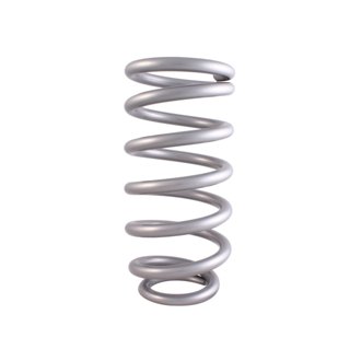 Spring, Cr-Si Ht High Travel 3.570" 10" X 450 Lbs/In. Tapered Silver Pc