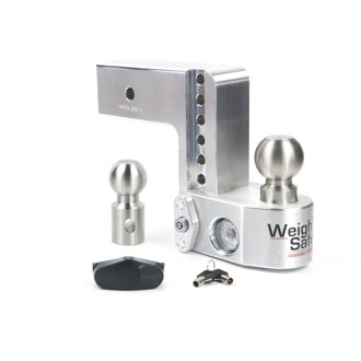Adjustable Drop Hitch - 6" Drop for 3" Shank